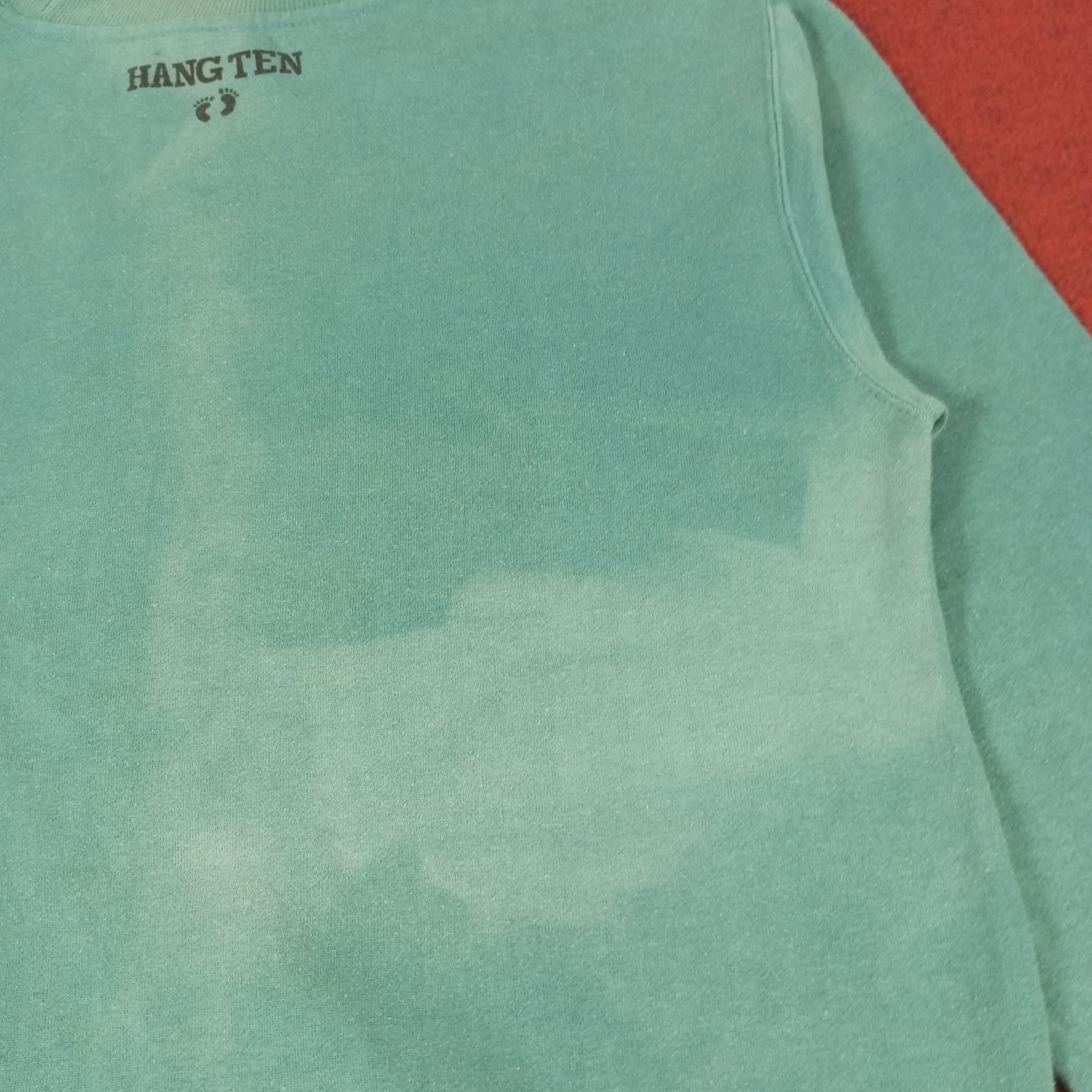 Hang Ten × Vintage Hang Ten Surfing Brand Style Streetwear Sweatshirt Size US M / EU 48-50 / 2 - 5 Thumbnail