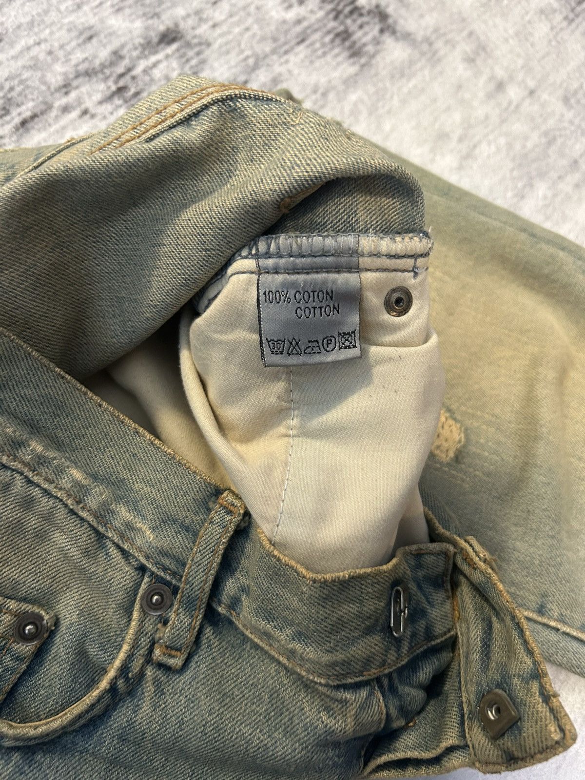 Dior dior homme SS06 crash denim Size US 28 / EU 44 - 4 Thumbnail