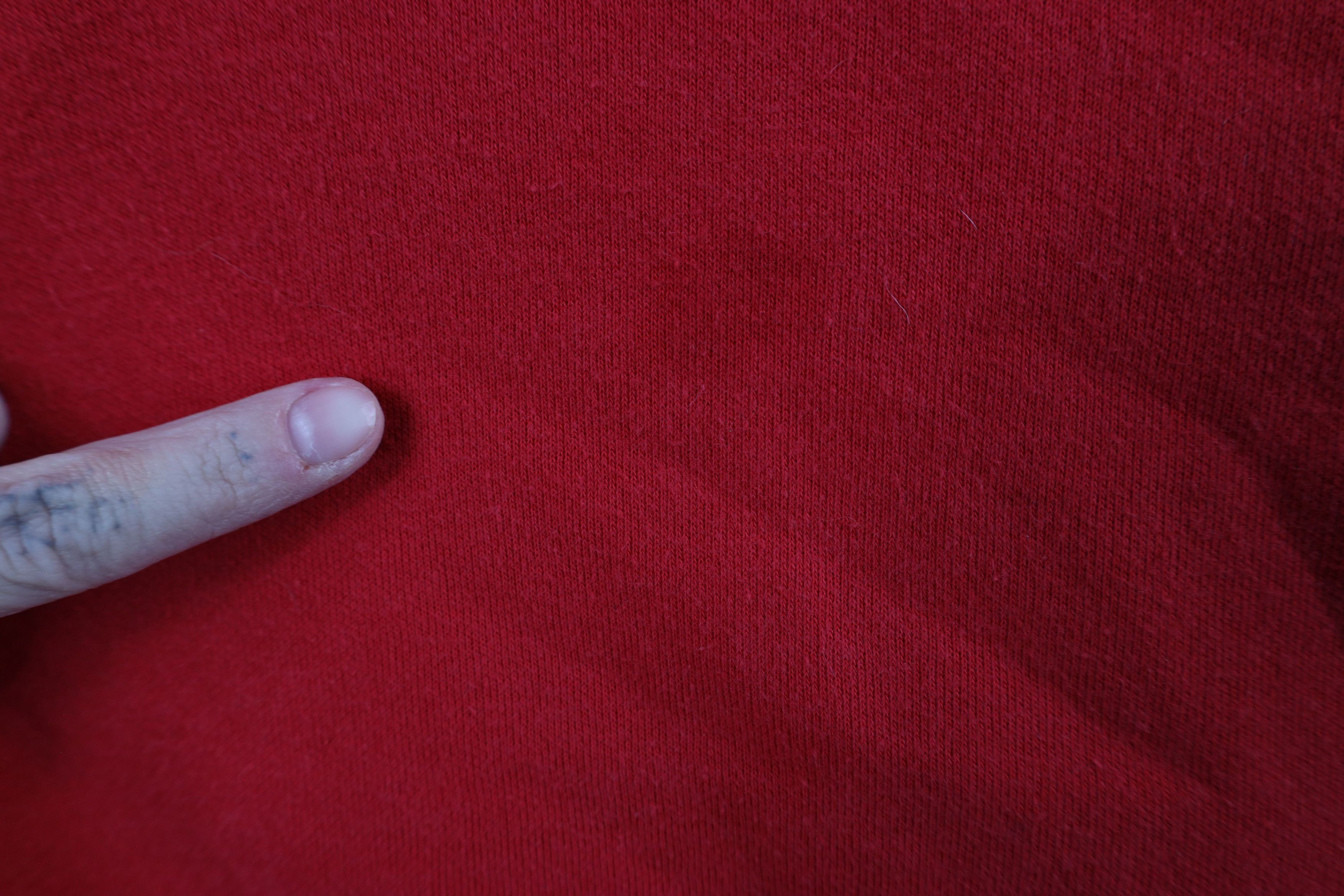 Jansport × Vintage Vintage 90s Rochester Warriors Crewneck Sweatshirt Red Size US S / EU 44-46 / 1 - 6 Thumbnail