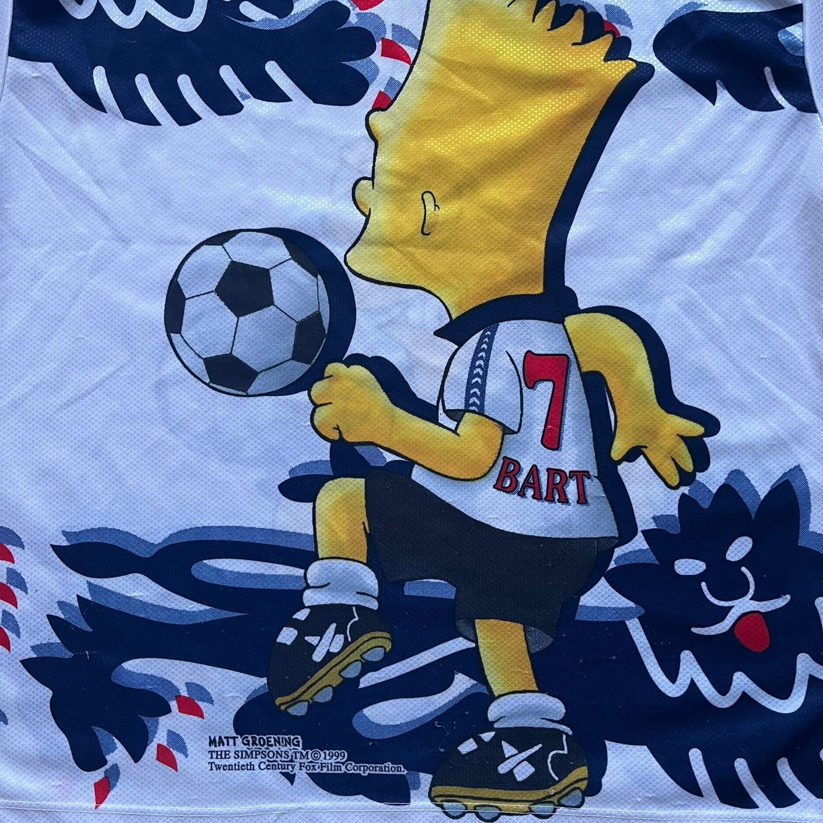 The Simpsons The Simpsons Bart World Cup England 1999 Tee Size US XS / EU 42 / 0 - 6 Thumbnail