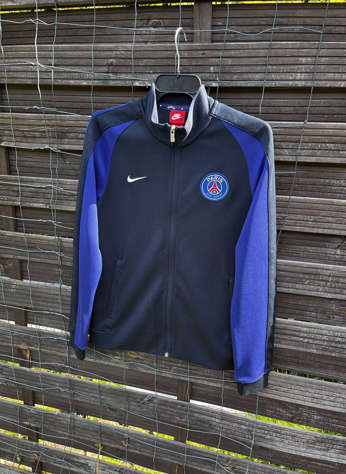 Nike ⚽️ PSG Paris Saint Germain Nike Zip Soccer Jacket Size US S / EU 44-46 / 1 - 4 Thumbnail