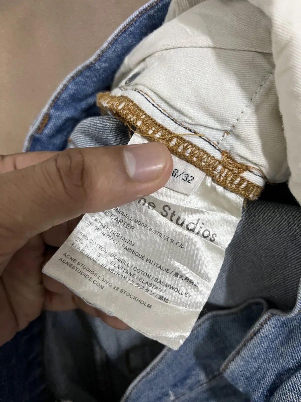 Acne Studios 💥Authentic The Antwerp Seven Acne Studios Skinny Jeans Size US 30 / EU 46 - 14 Thumbnail