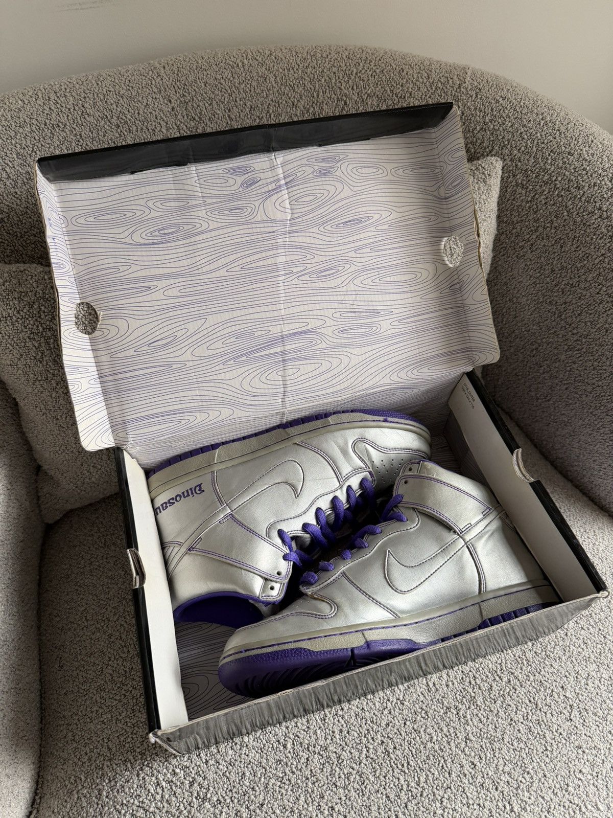 Nike SB Nike SB Dunk High “Dinosaur Jr” Size US 8.5 / EU 41-42 - 13 Thumbnail