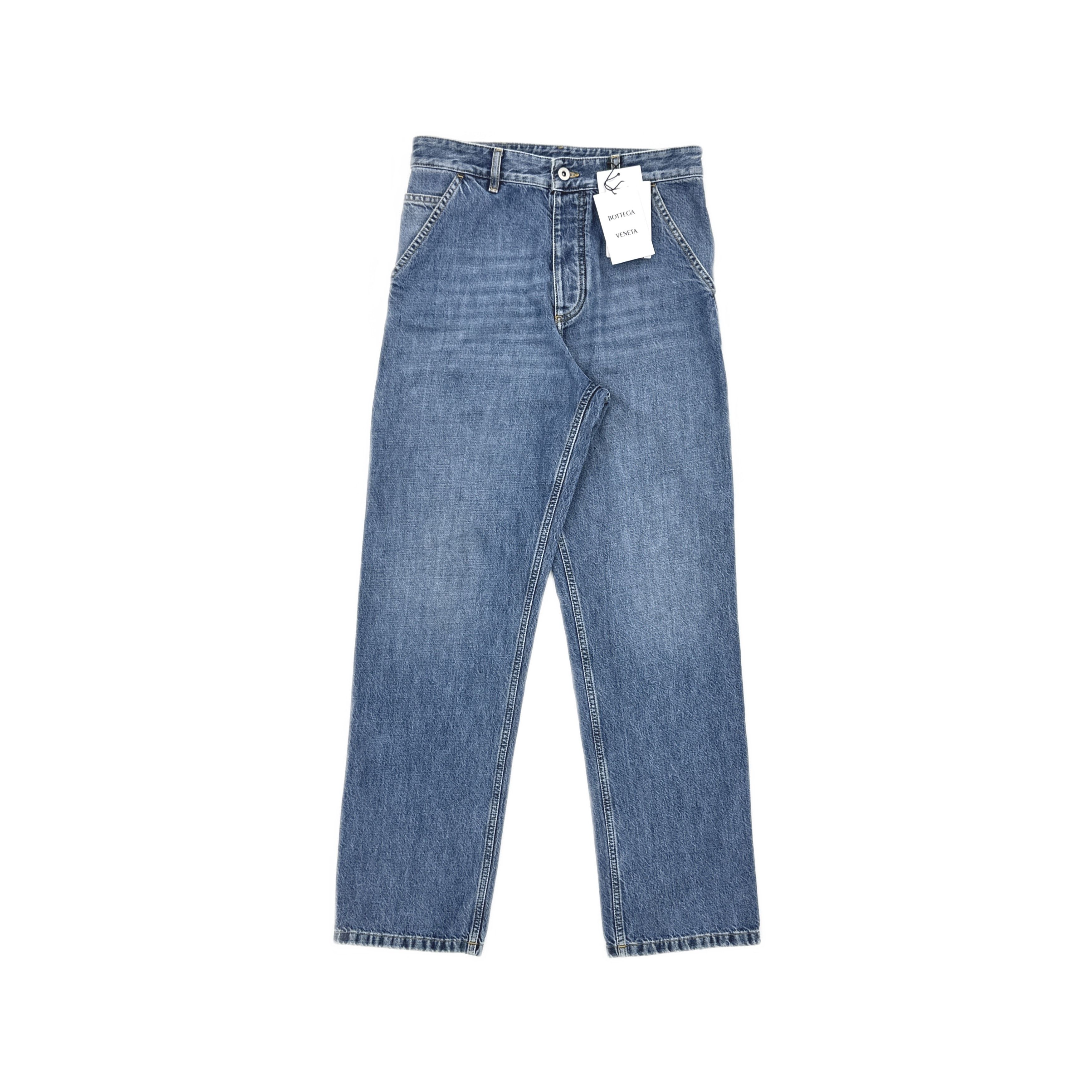 Bottega Veneta Bottega Veneta Washed Straight Jeans Size 38 Size 26" / US 2 / IT 38 - 1 Thumbnail