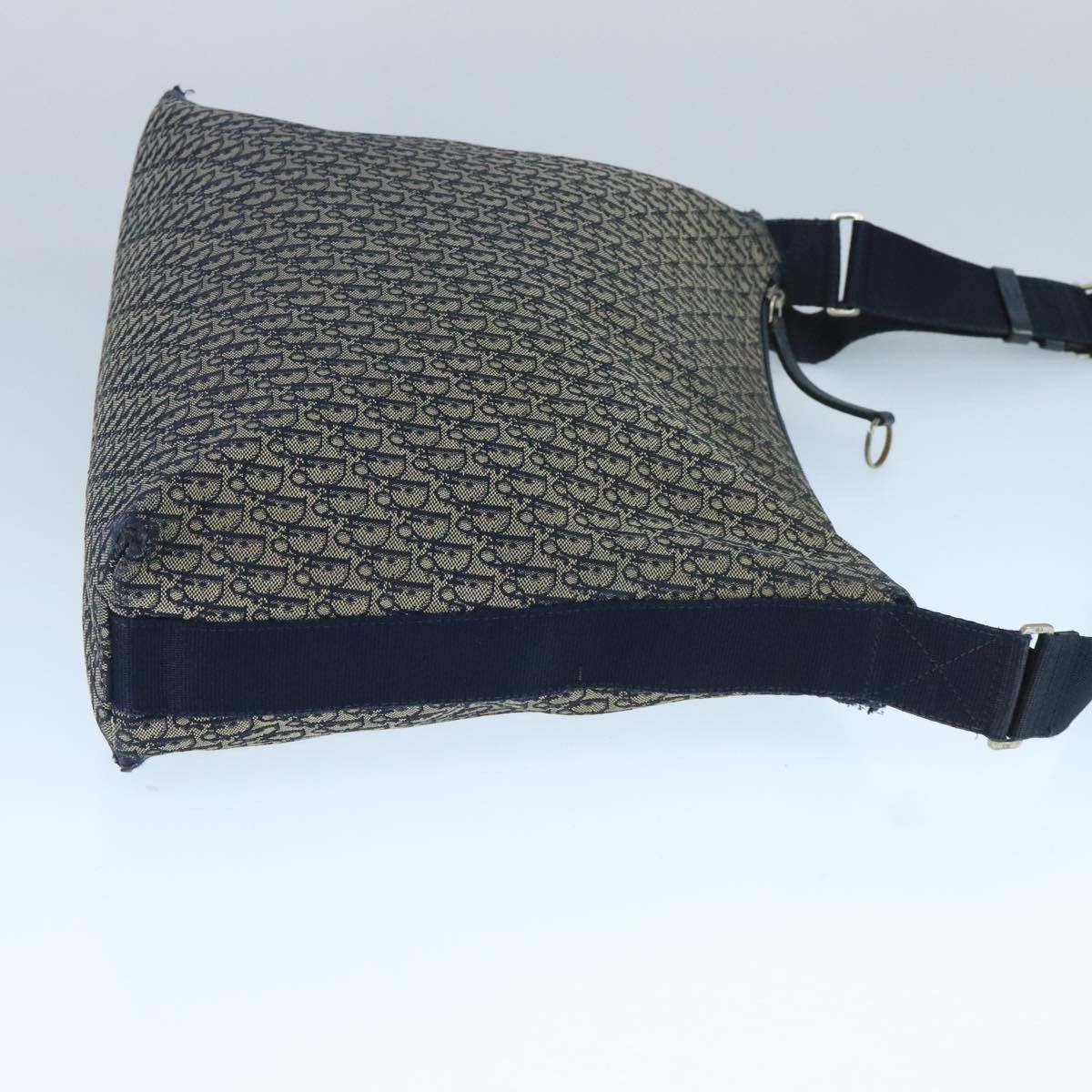 Dior DIOR Trotter Canvas Shoulder Bag Navy Size ONE SIZE - 4 Thumbnail