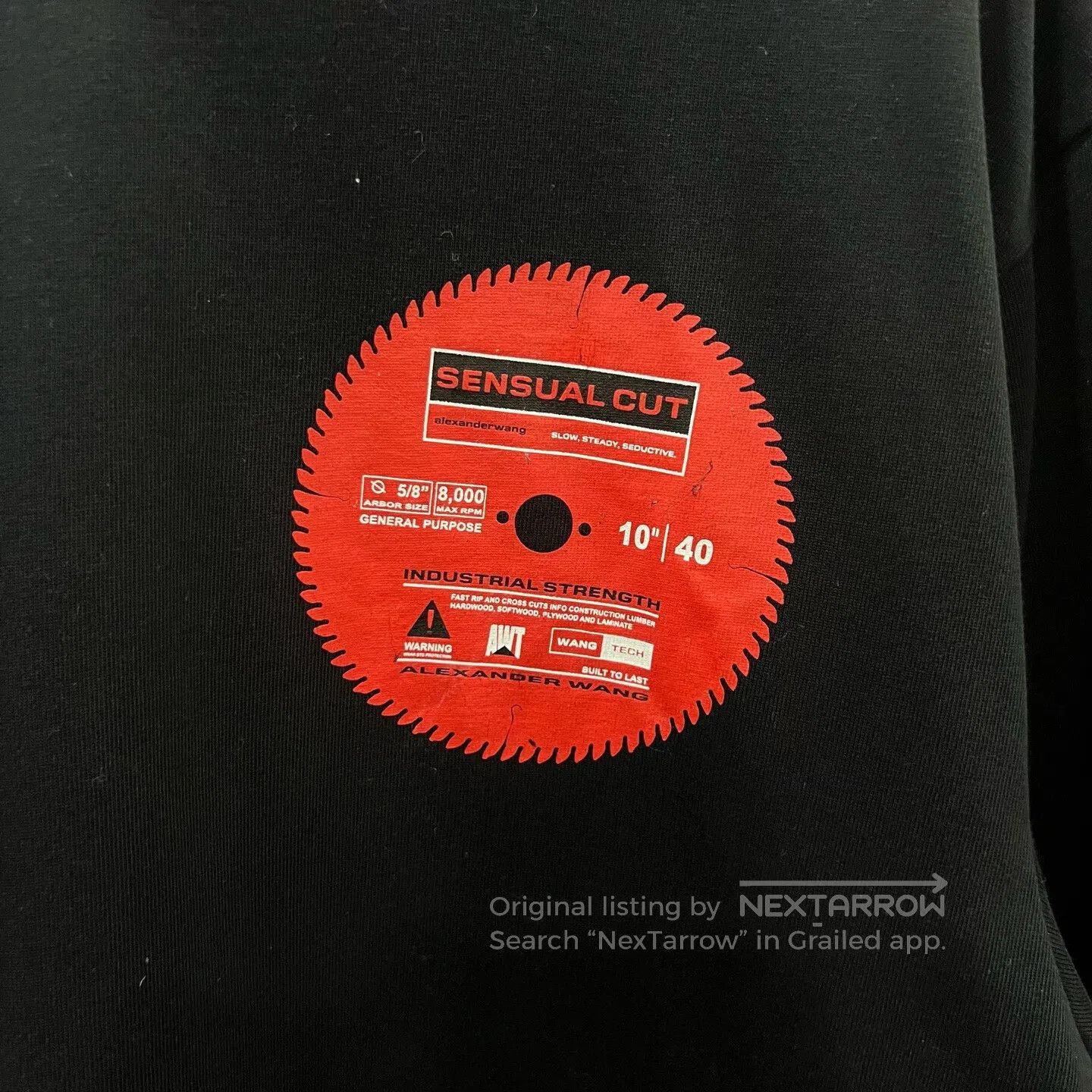 Alexander Wang Alexander Wang Record Short Sleeve| Size US S / EU 44-46 / 1 - 2 Thumbnail