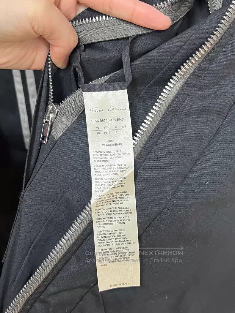Rick Owens Rick Owens Black coat Size XS / US 0-2 / IT 36-38 - 4 Thumbnail
