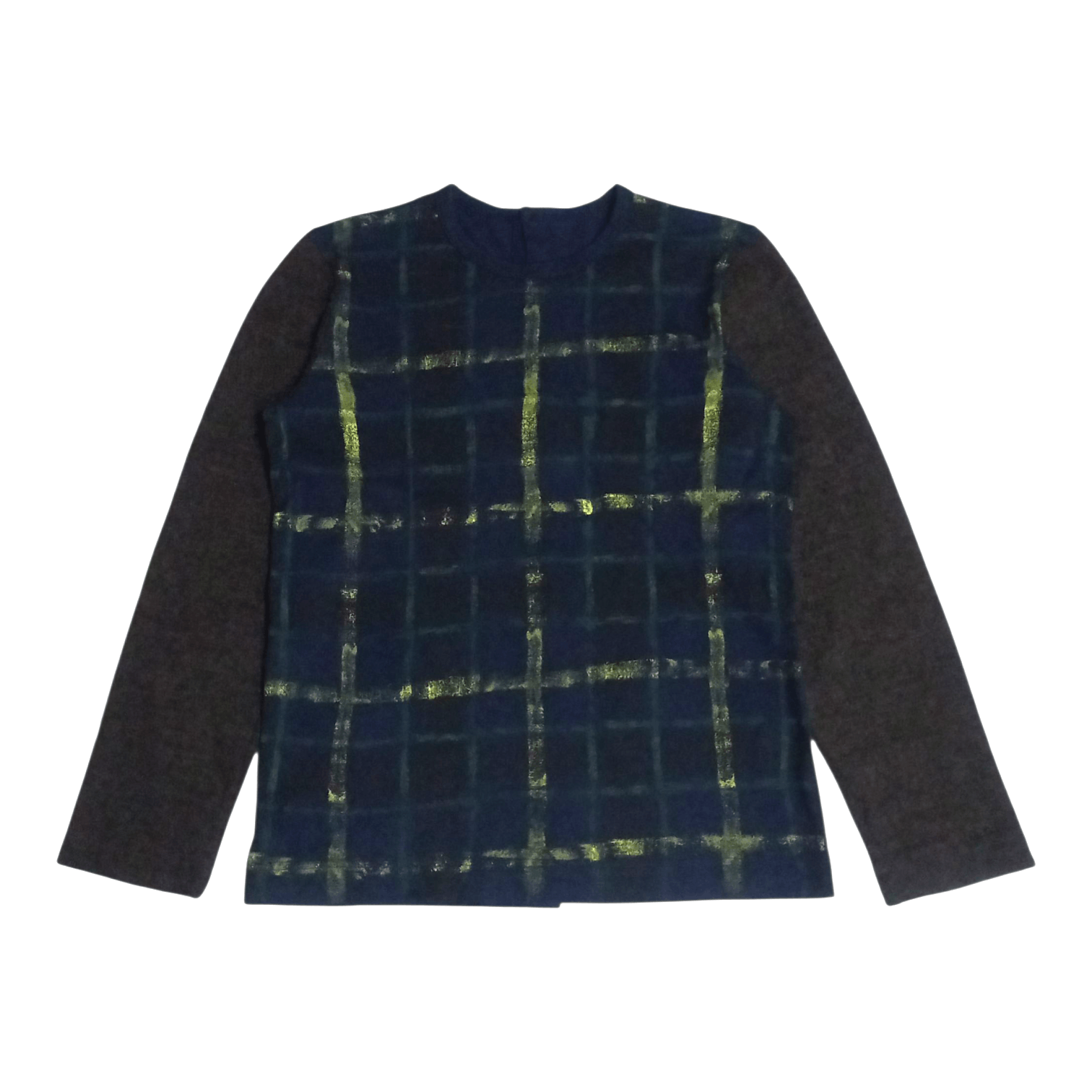 Comme des Garcons Comme Des Garcons Tricot - Check Tartan Wool Long Sleeve Size S / US 4 / IT 40 - 1 Thumbnail