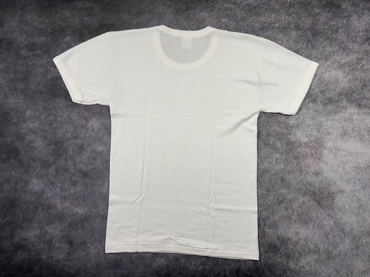 Vintage Italian Double Layer Knit T-Shirt Vintage Undershirt Thermal Size US L / EU 52-54 / 3 - 12 Thumbnail
