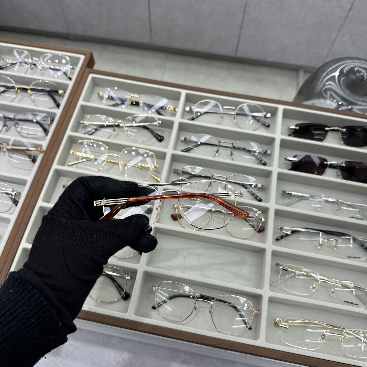 Gucci GUCCI GG1290O 002 EYEGLASSES Size ONE SIZE - 3 Thumbnail