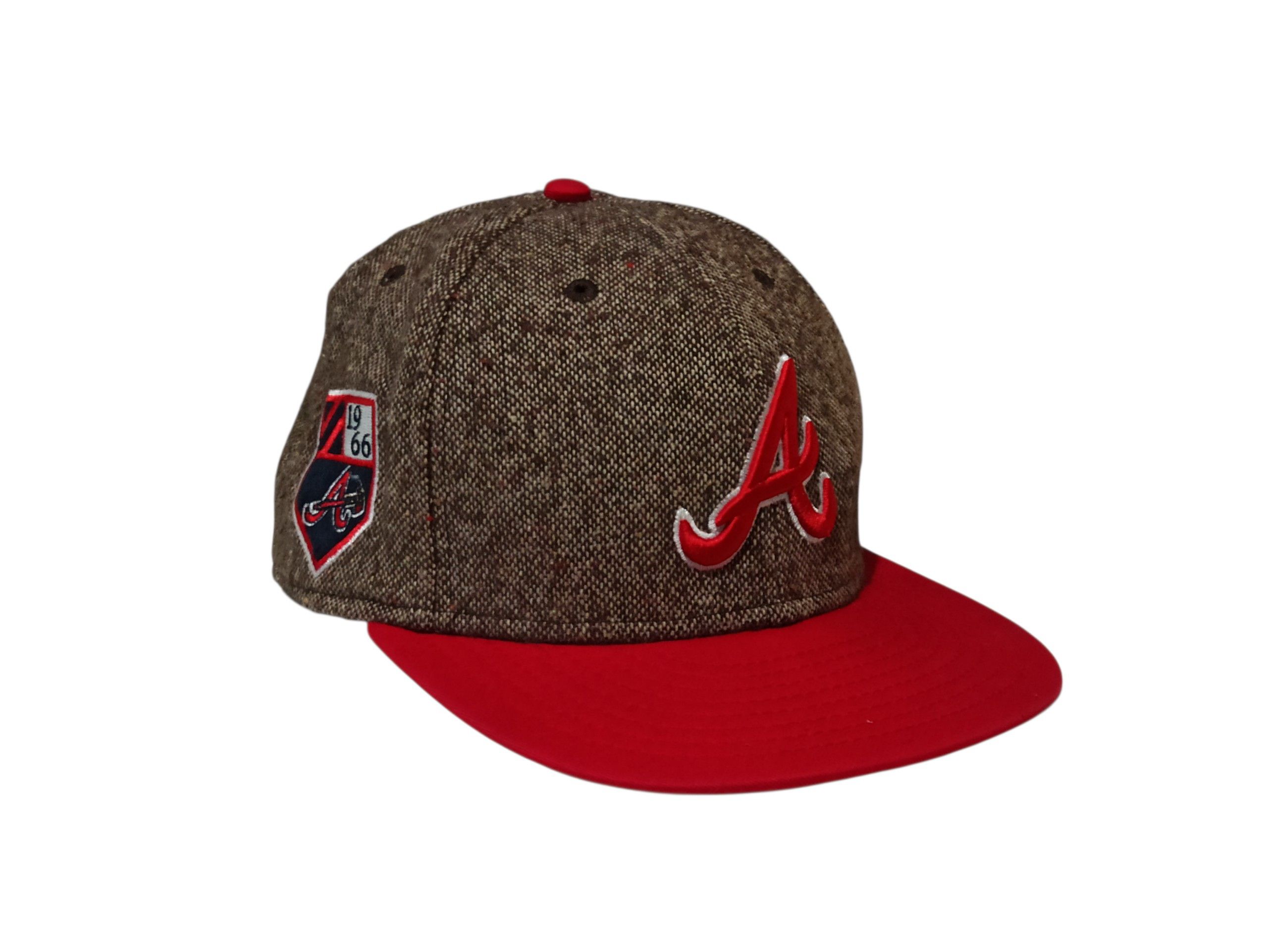New Era New Era Atlanta Braves 59Fifty Tweed Cap Size ONE SIZE - 1 Thumbnail