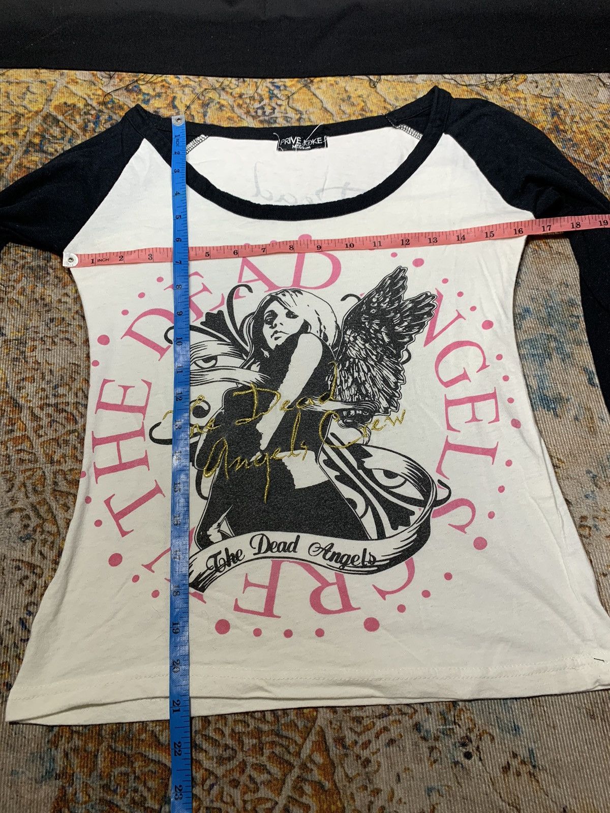 If Six Was Nine The Dead Angels Long slevee Hysteric Style y2k Size US S / EU 44-46 / 1 - 5 Thumbnail