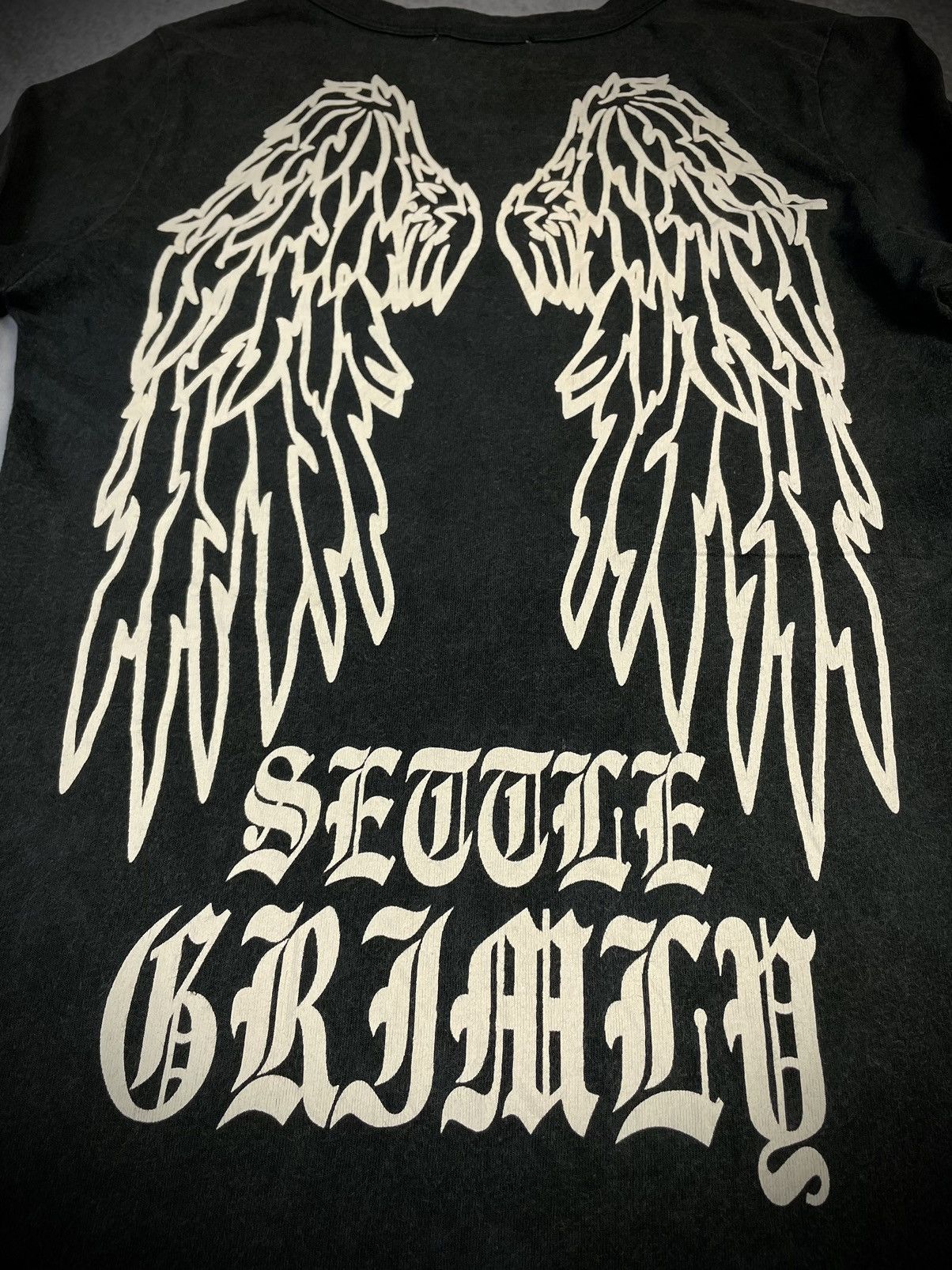 Hysteric Glamour 2000s Colza Skull & Angel Wings Long Sleeve Tshirt Size S / US 4 / IT 40 - 5 Thumbnail