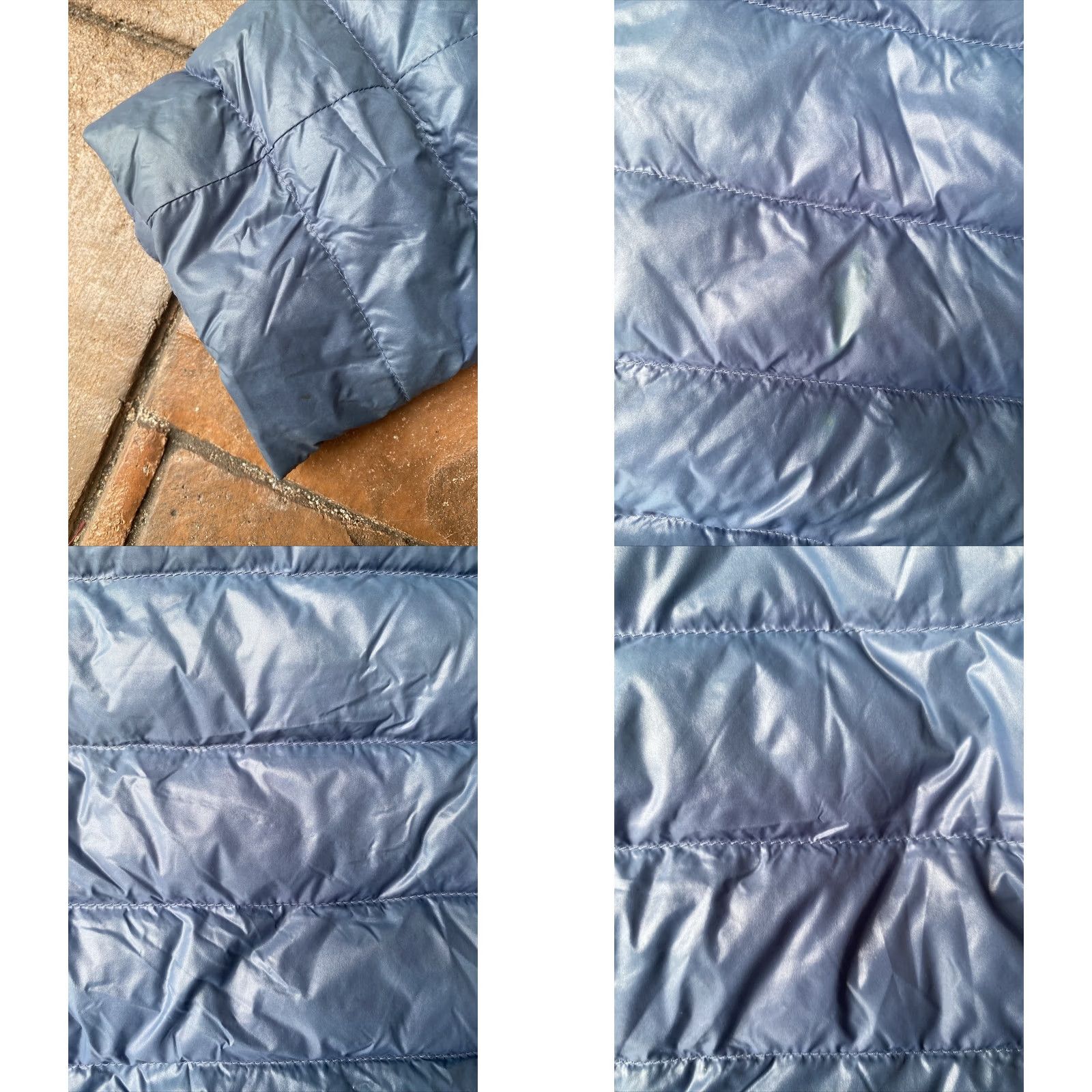 Vintage Mabrun Women’s Puffer Jacket Button Lightweight Blue Size 42 Jacket Mens? (no) Size M / US 6-8 / IT 42-44 - 10 Thumbnail