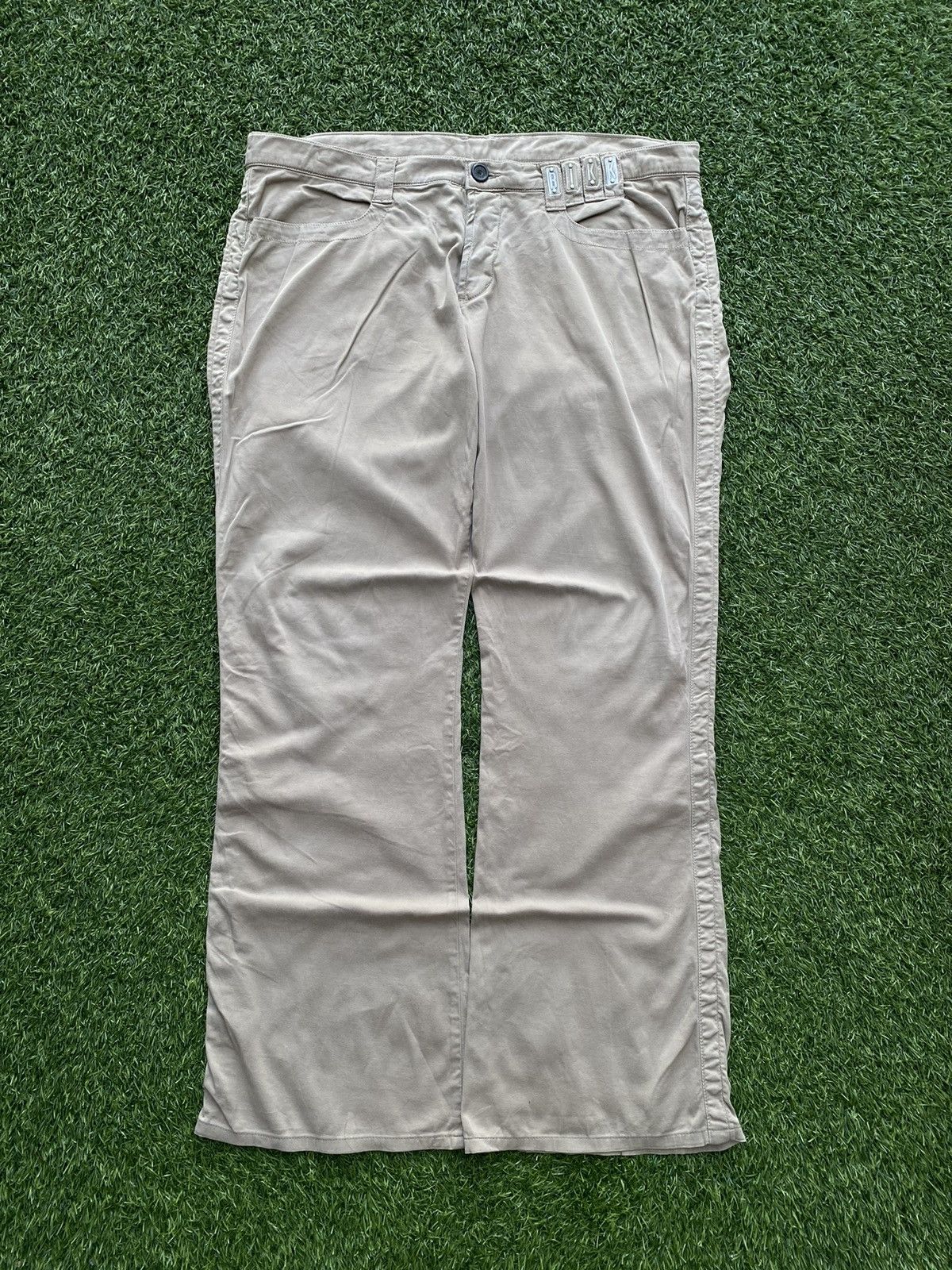 Dirk Bikkembergs Y2K Dirk Bikkimbergs Flared Bootcut Pants Size US 40 / EU 56 - 6 Thumbnail