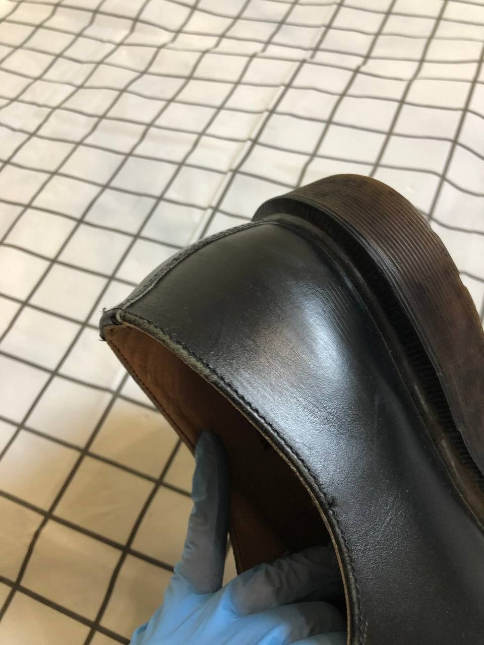 Dr. Martens Dr Martens Vintage Cut Out Mid Calf Black Leather Suede Size US 9 / EU 42 - 2 Thumbnail