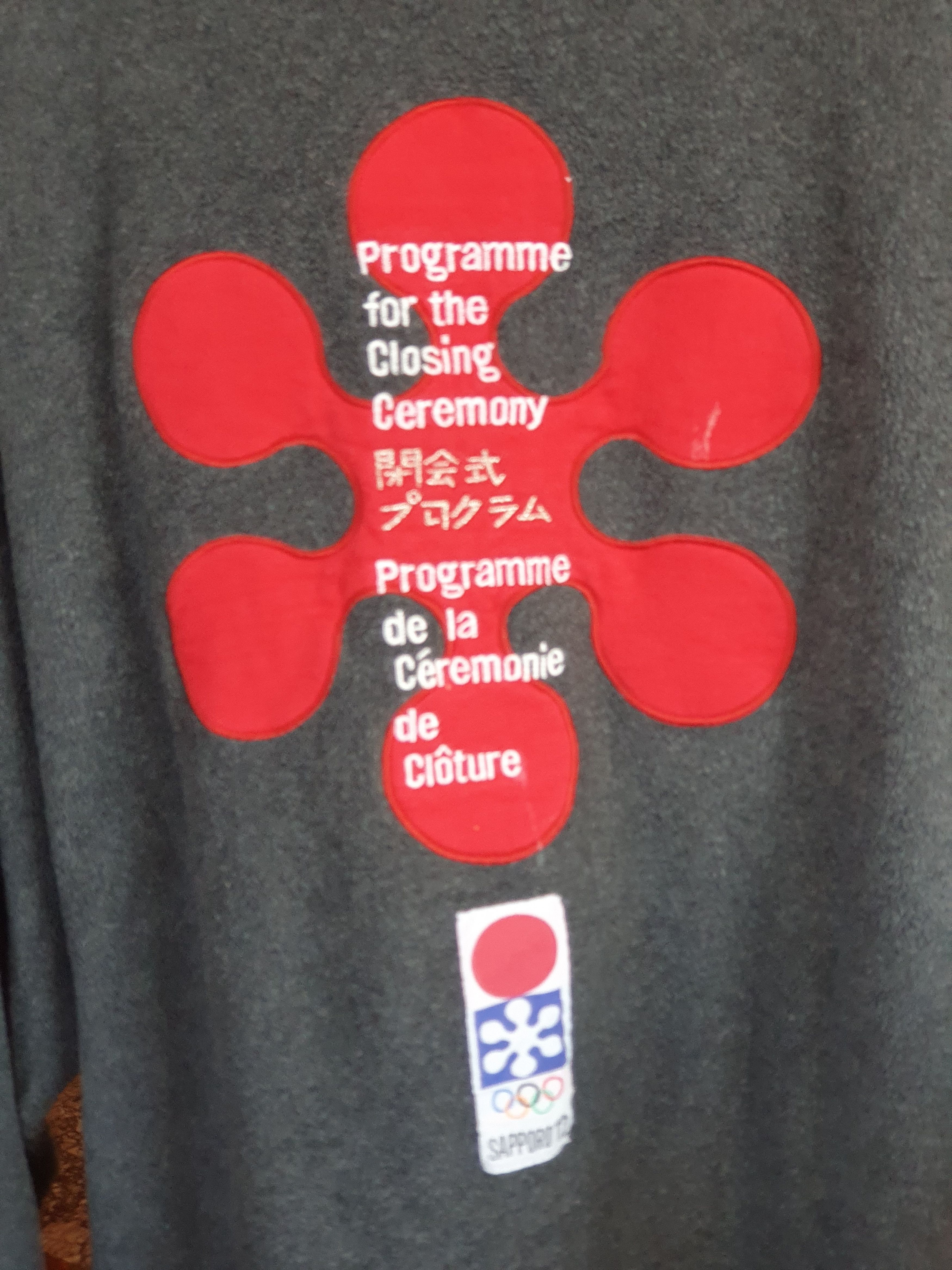 Adidas × Japanese Brand × Vintage Adidas Sapporo XI Olimpic Winter Games 1972 Vintage Fleece Size US XL / EU 56 / 4 - 9 Thumbnail