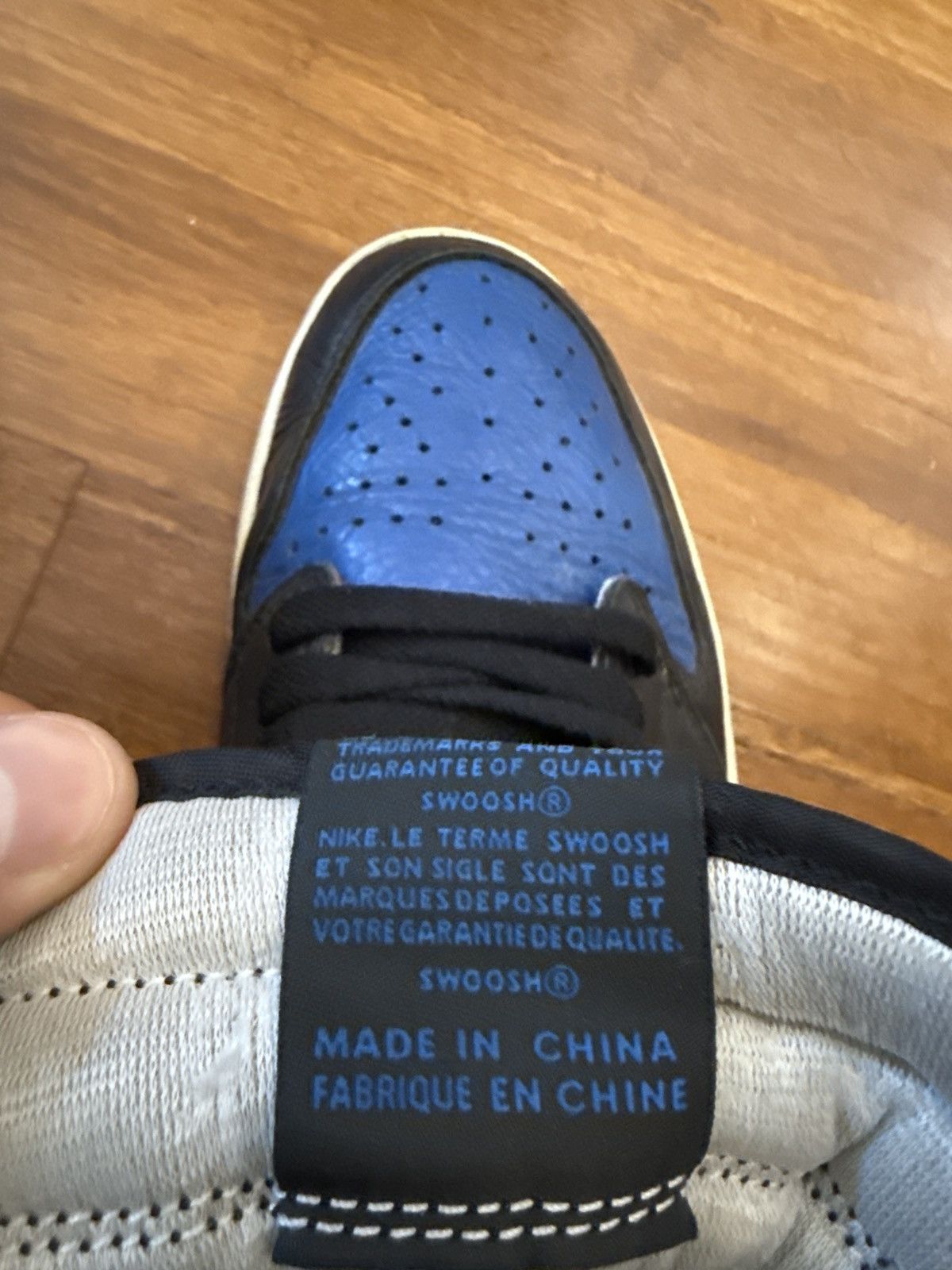 Nike Nike Air Jordan 1 Retro High Royal Size US 13 / EU 46 - 7 Thumbnail