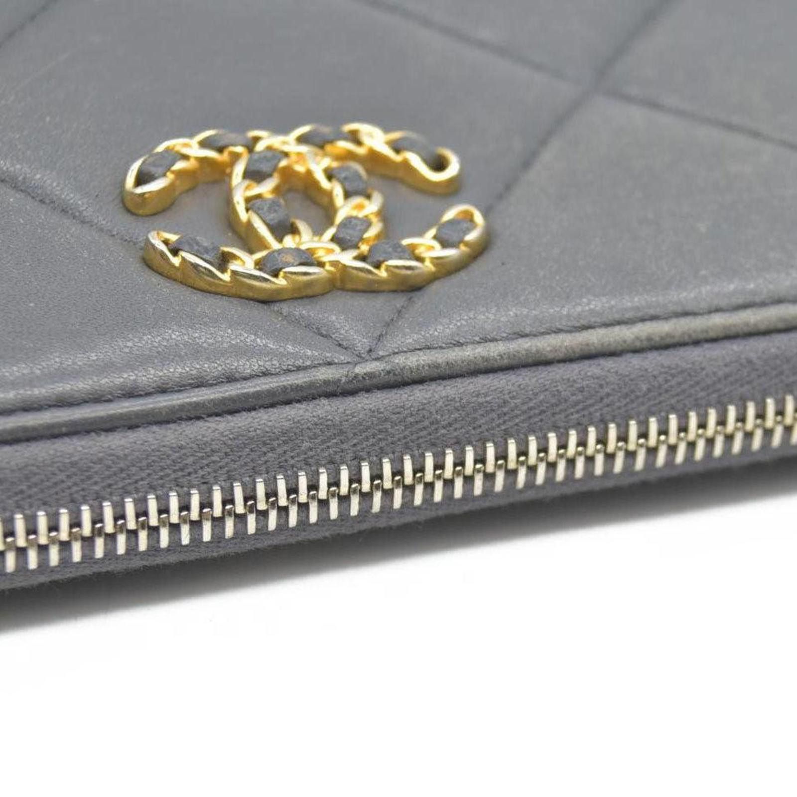 Chanel Chanel 2021 Interlocking CC Logo Continental Wallet Size ONE SIZE - 9 Thumbnail