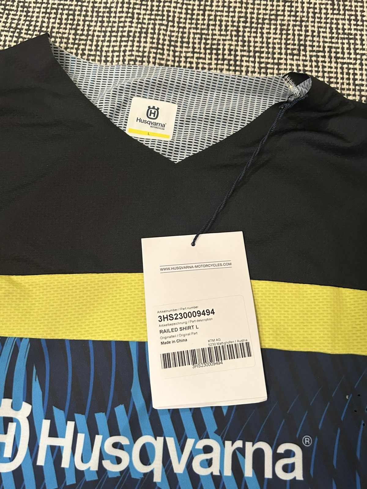 Alpinestars New with tags Husqvarna Motocross Railed Shirt from 2023 Size US L / EU 52-54 / 3 - 3 Thumbnail