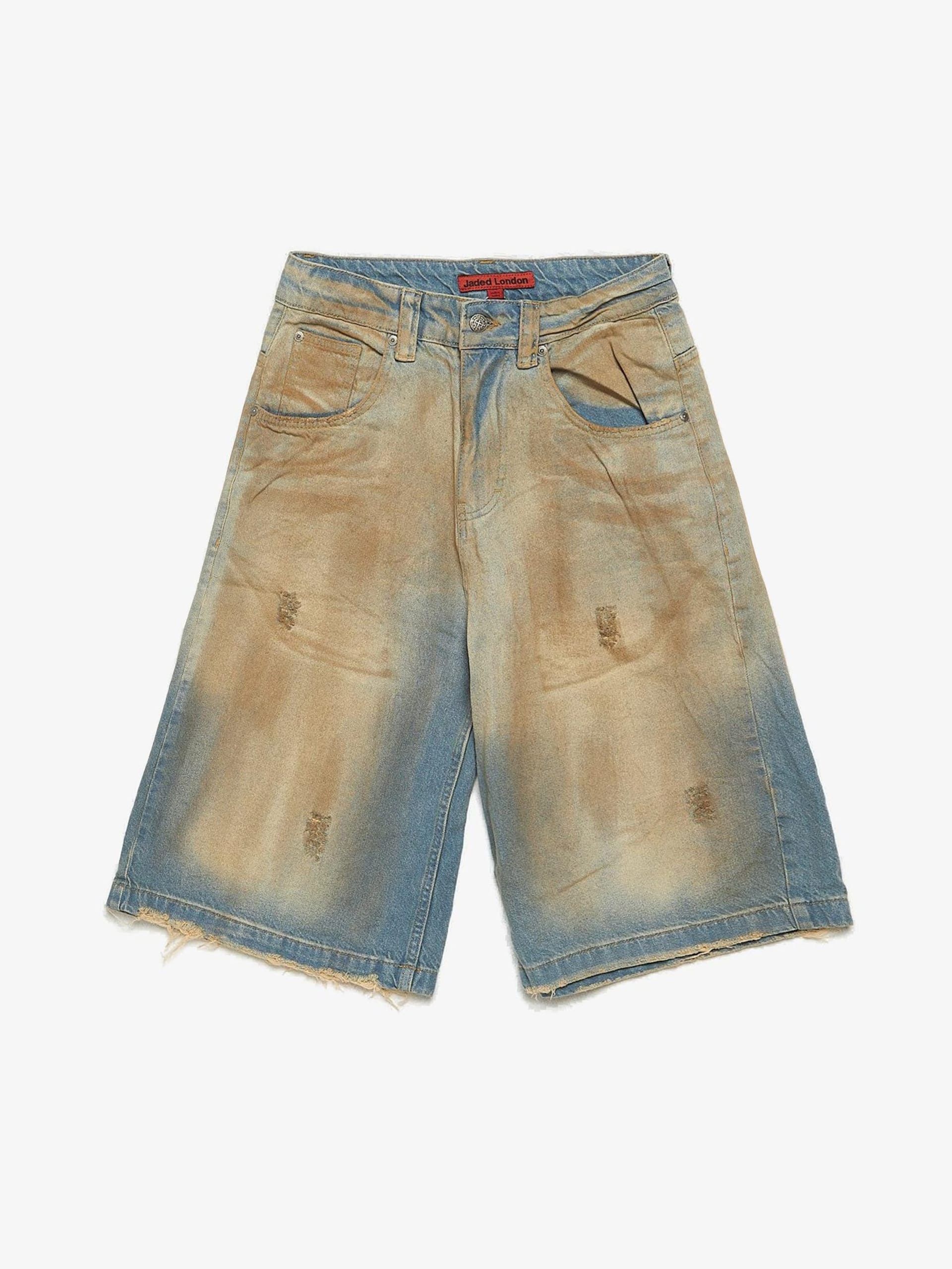 Jaded London Jaded London - Axle Black Crease Wash Denim
