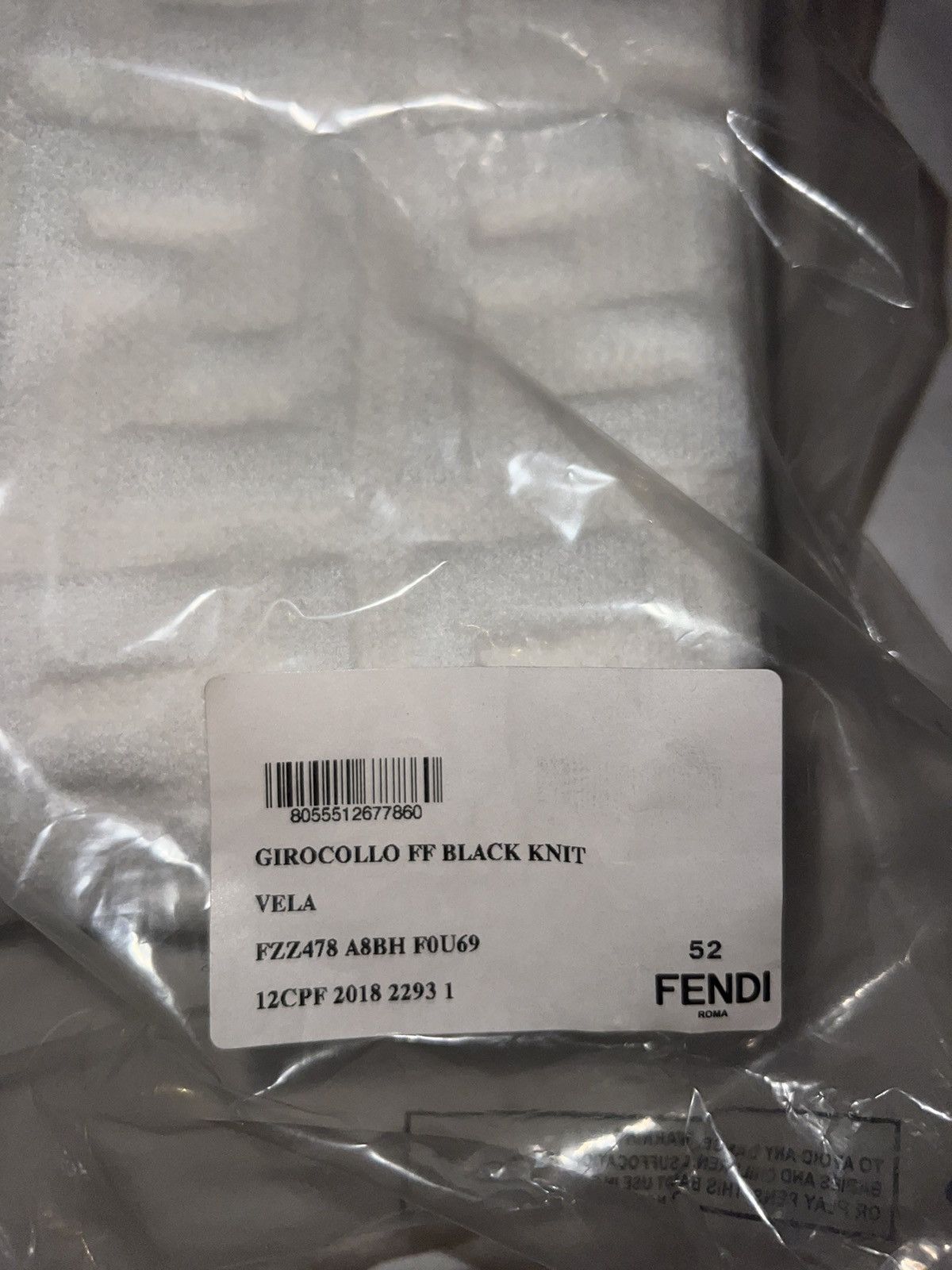 Fendi Fendi Embossed FF Logo Sweatshirt Size US L / EU 52-54 / 3 - 7 Thumbnail