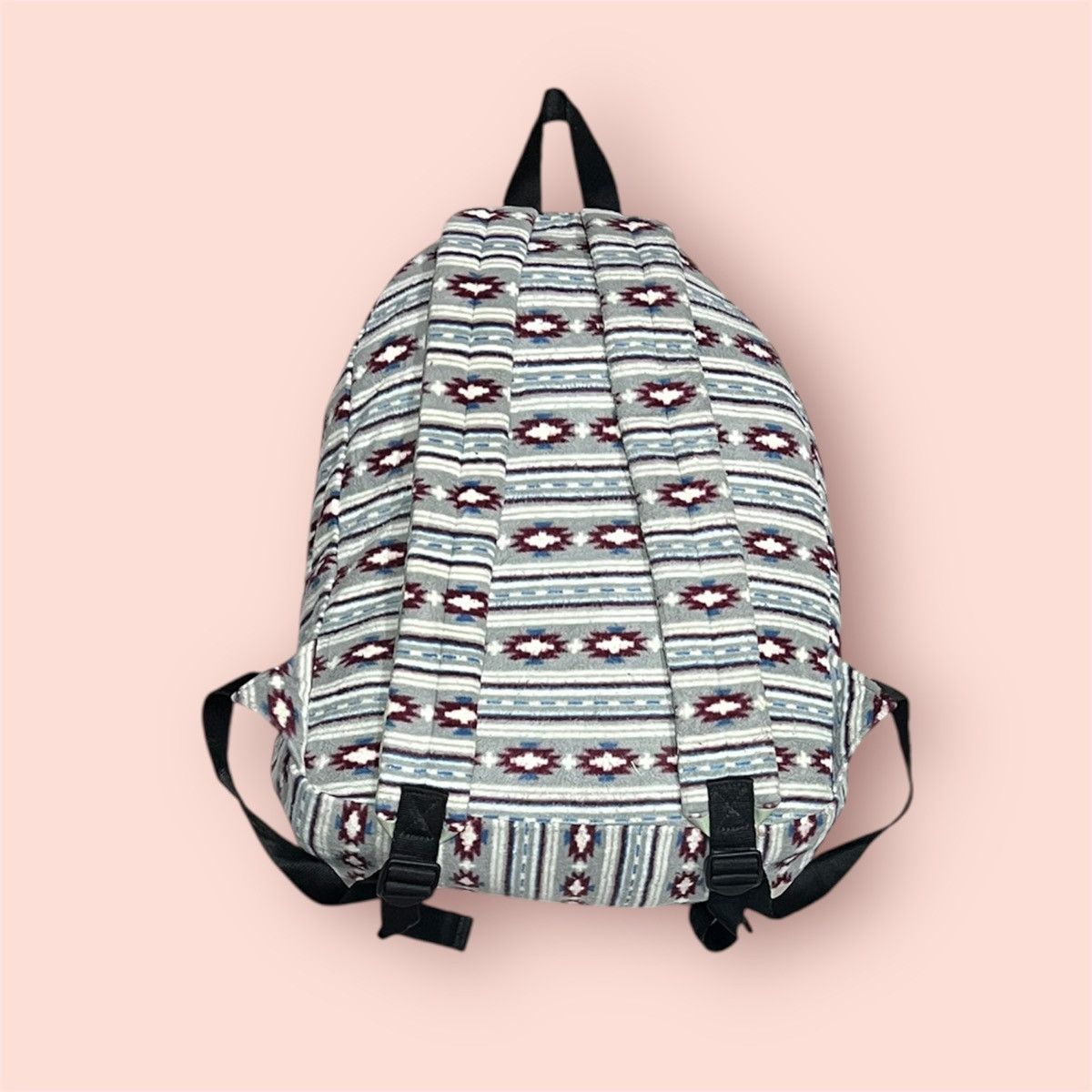 Japanese Brand VINTAGE UNIQLO MICRO FLEECE NORDIC NATIVE BACKPACK/DAYPACK Size ONE SIZE - 10 Thumbnail