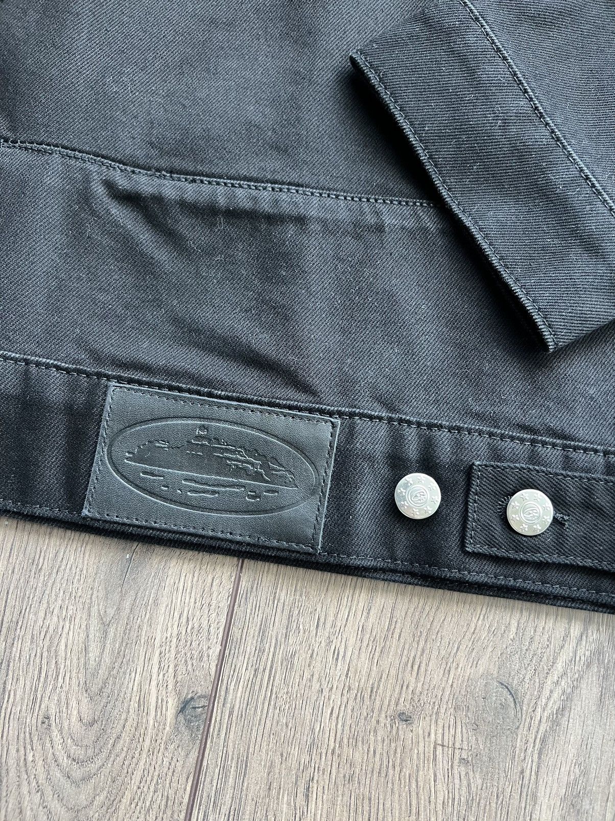 Corteiz SS24 Corteiz C-Star Triple Black Denim Jacket XL Size US XL / EU 56 / 4 - 4 Thumbnail