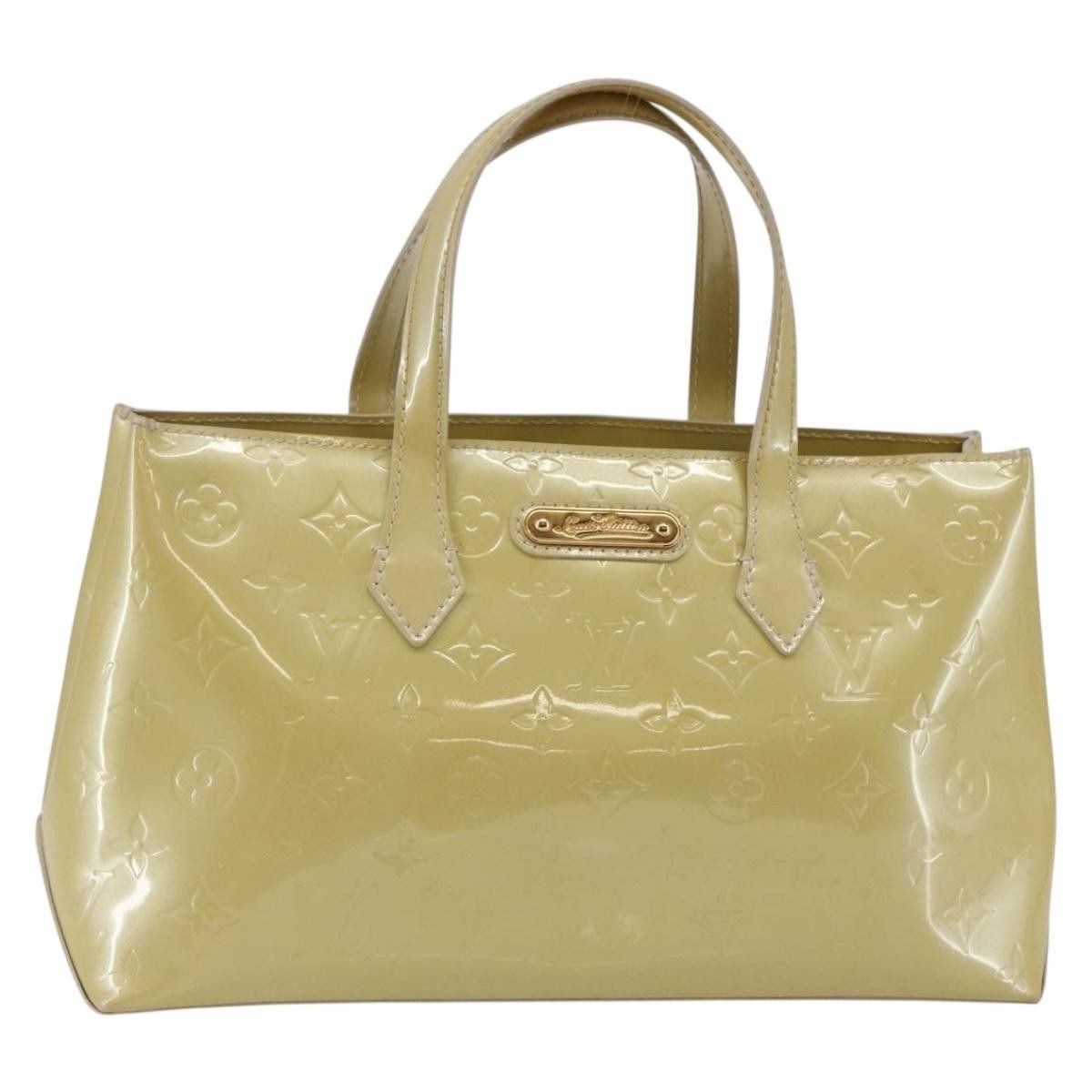 Louis Vuitton Wilshire Handbag Monogram Vernis