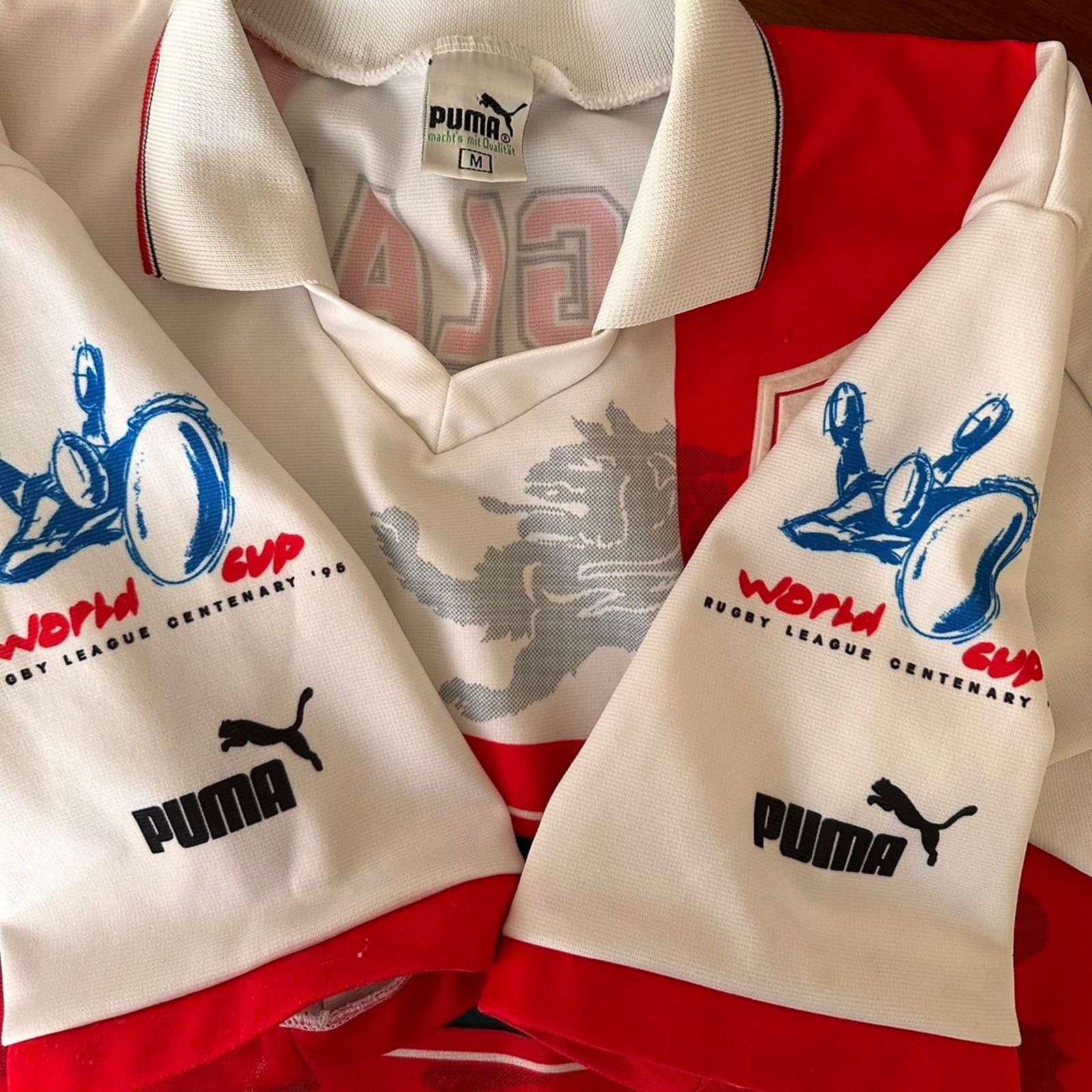 Puma × Vintage Vintage England Rugby Puma Jersey Size US M / EU 48-50 / 2 - 7 Thumbnail