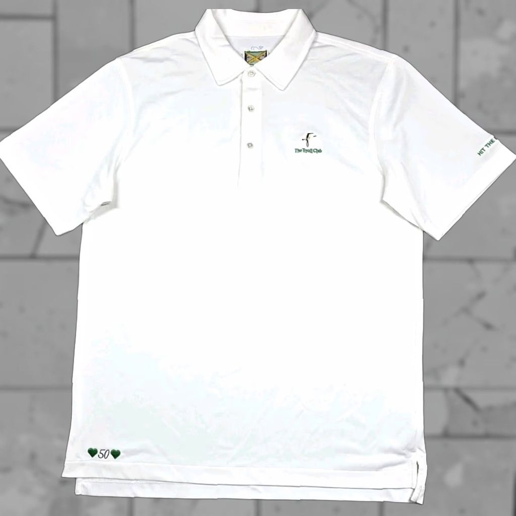 Vineyard Vines VINEYARD VINES Polo Shirt Mens L White Performance Golf TRYALL CLUB JAMAICA Size US L / EU 52-54 / 3 - 1 Thumbnail