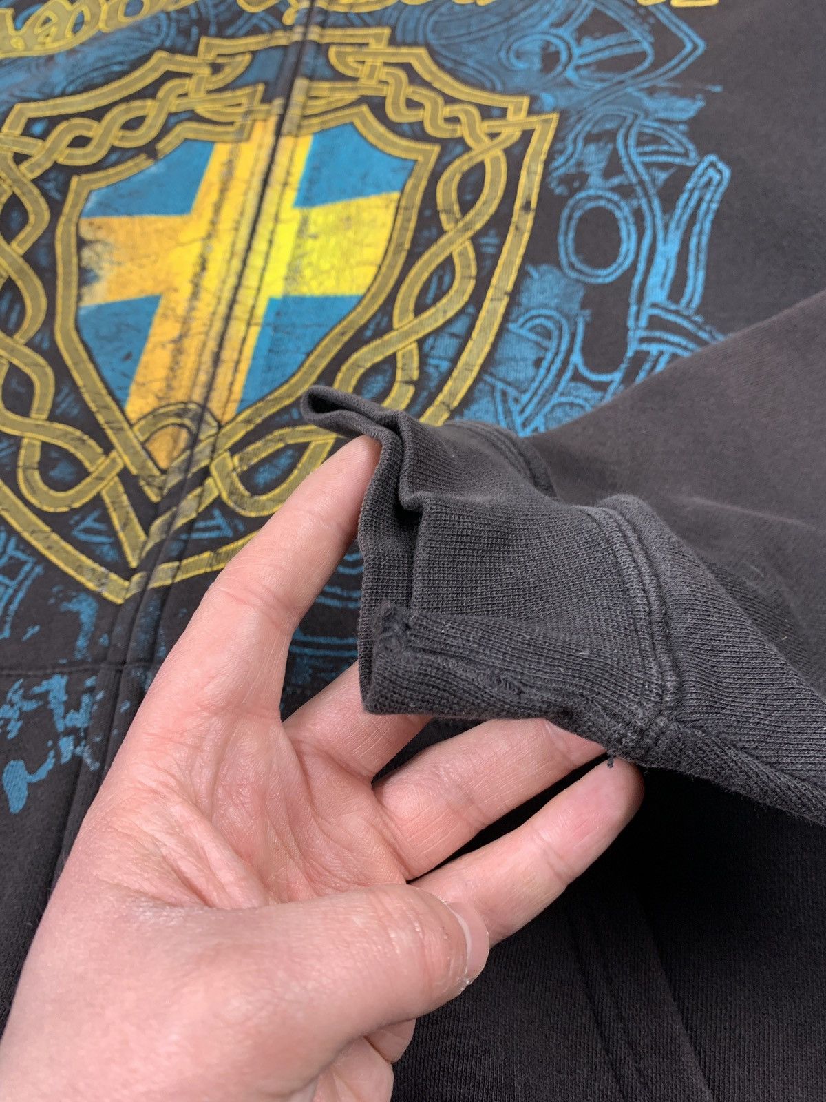 Band Tees Vintage Y2K Amon Amarth Full Zip Rock Band Hoodie AOP Print Size US XXL / EU 58 / 5 - 10 Thumbnail