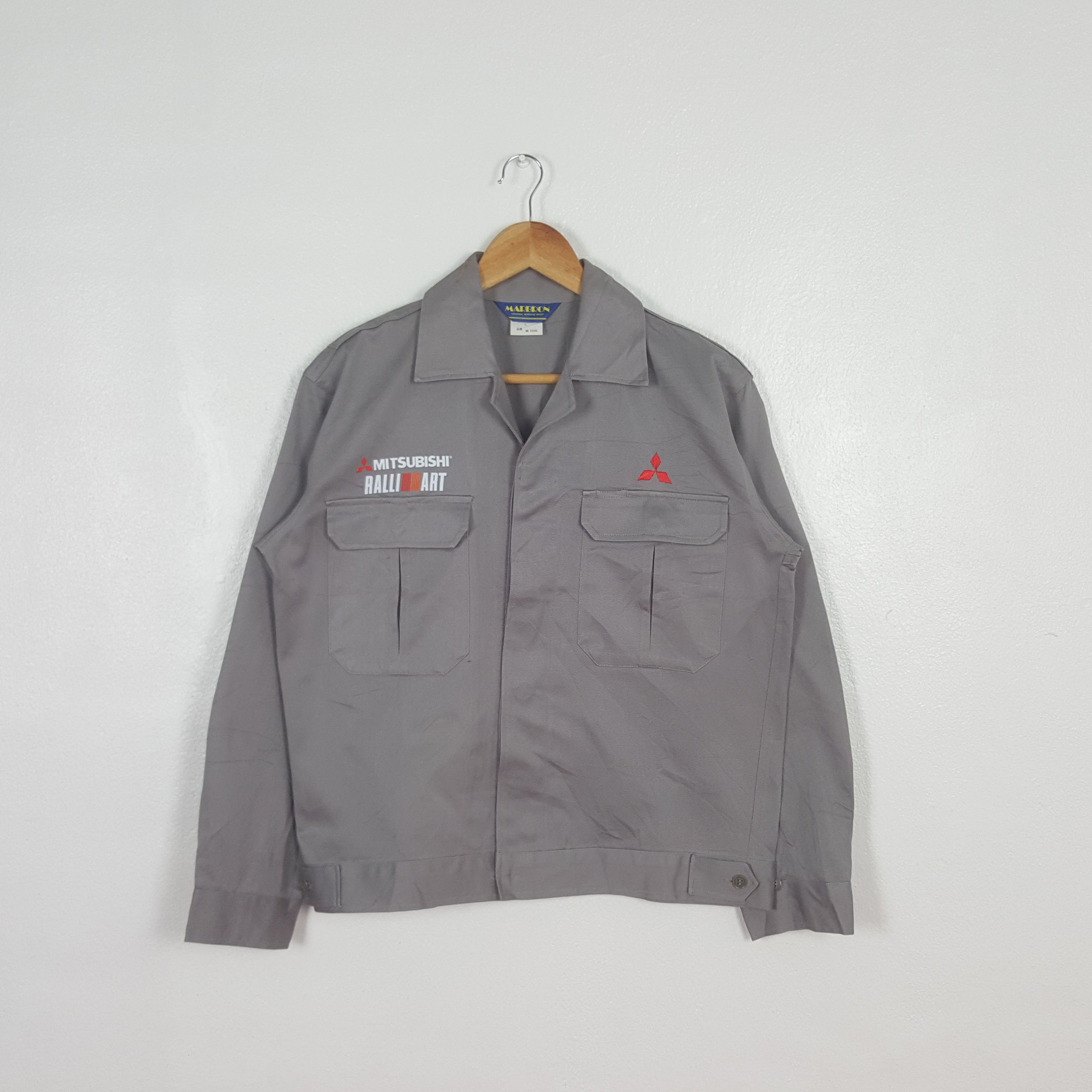 Japanese Brand Vintage Mitsubishi Ralli Art Racing Custom Jacket C307N9 Size US M / EU 48-50 / 2 - 3 Thumbnail