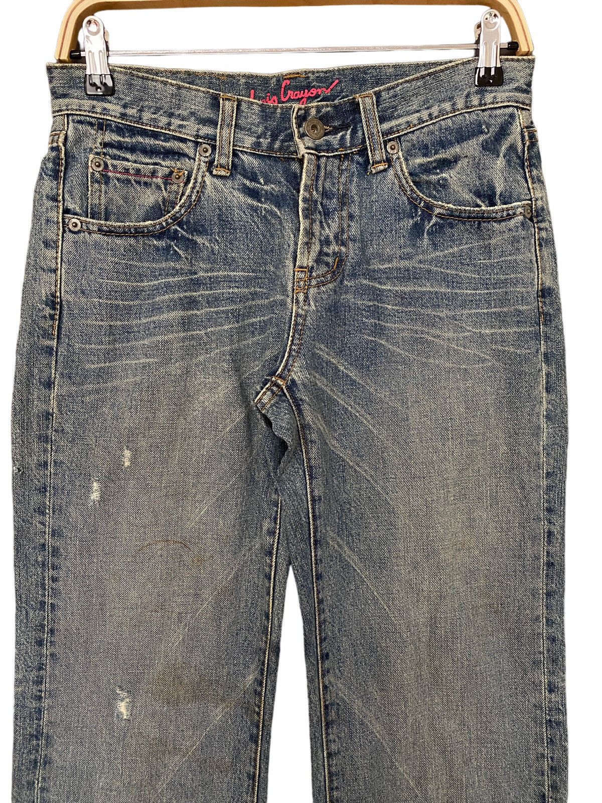 Japanese Brand × Vintage Vintage Japanese Brand Lois Crayon Flared Jeans 1990s Size US 27 - 7 Thumbnail