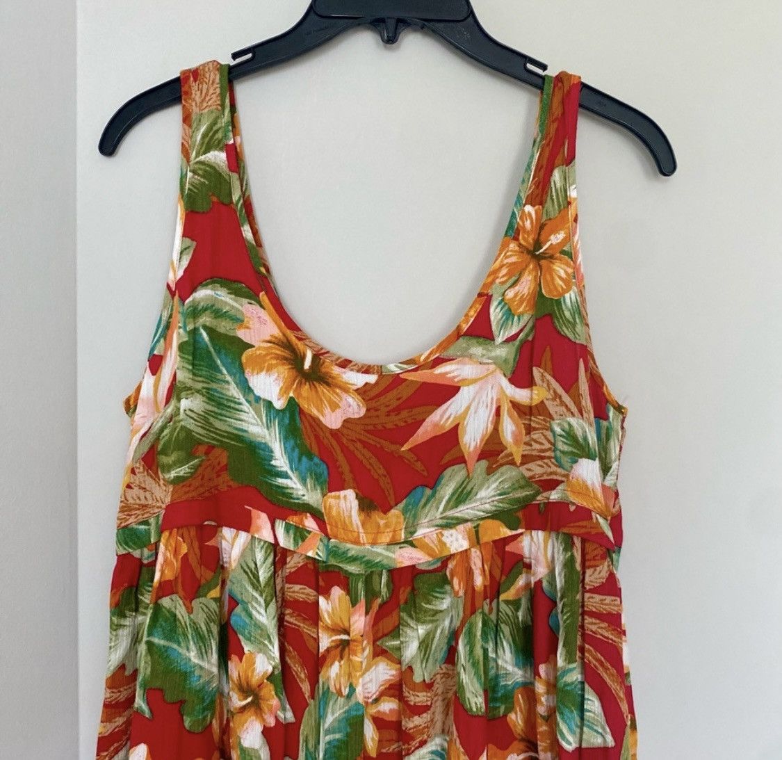 Forever 21 FOREVER 21 SLEEVELESS FLORAL TROPICAL SCOOP BACK MINI DRESS Size M / US 6-8 / IT 42-44 - 5 Thumbnail