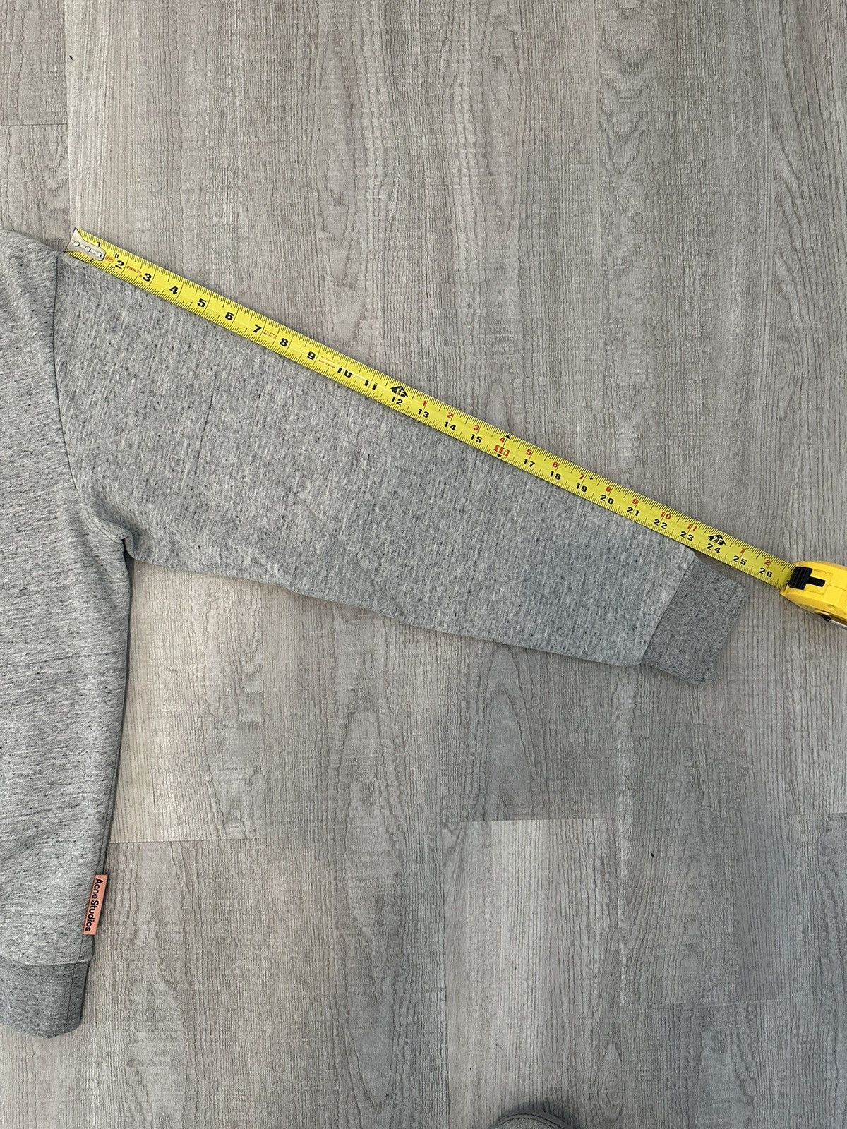 Acne Studios Acne Studios Grey Fleece Crewneck Sweatshirt Size US M / EU 48-50 / 2 - 5 Thumbnail