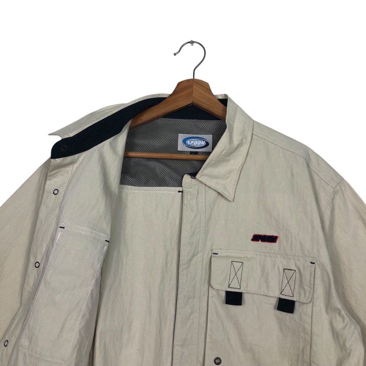 Japanese Brand 📌Vintage Bowling Shirt Spoon Short Sleeve Small Logo Size US L / EU 52-54 / 3 - 14 Thumbnail