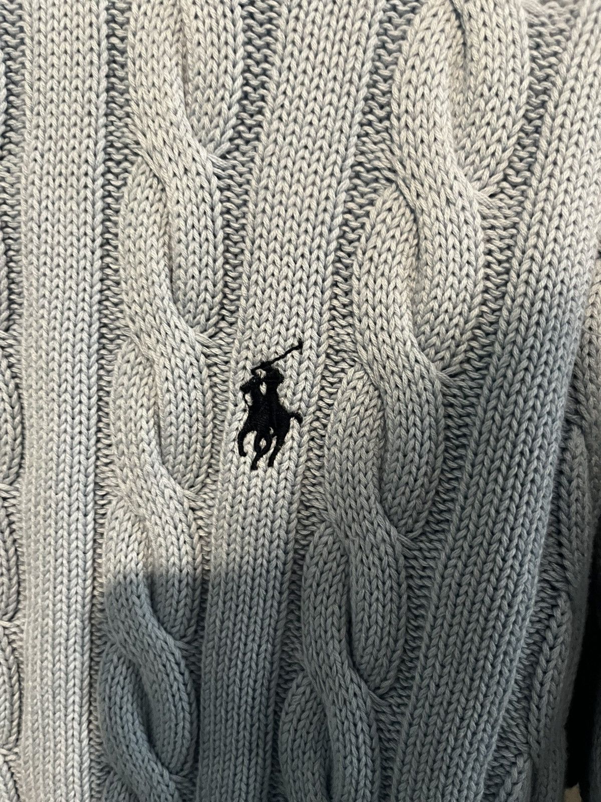 Ralph Lauren Câble-knit sweater Ralph Lauren Size US M / EU 48-50 / 2 - 2 Thumbnail