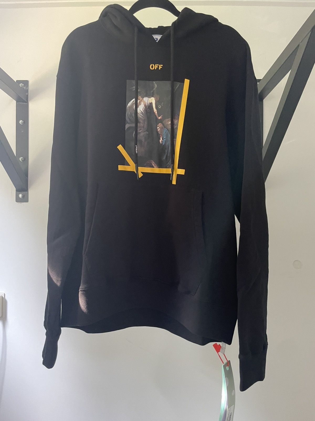 Off-White Black Off-White Hoodie Size US XL / EU 56 / 4 - 2 Thumbnail