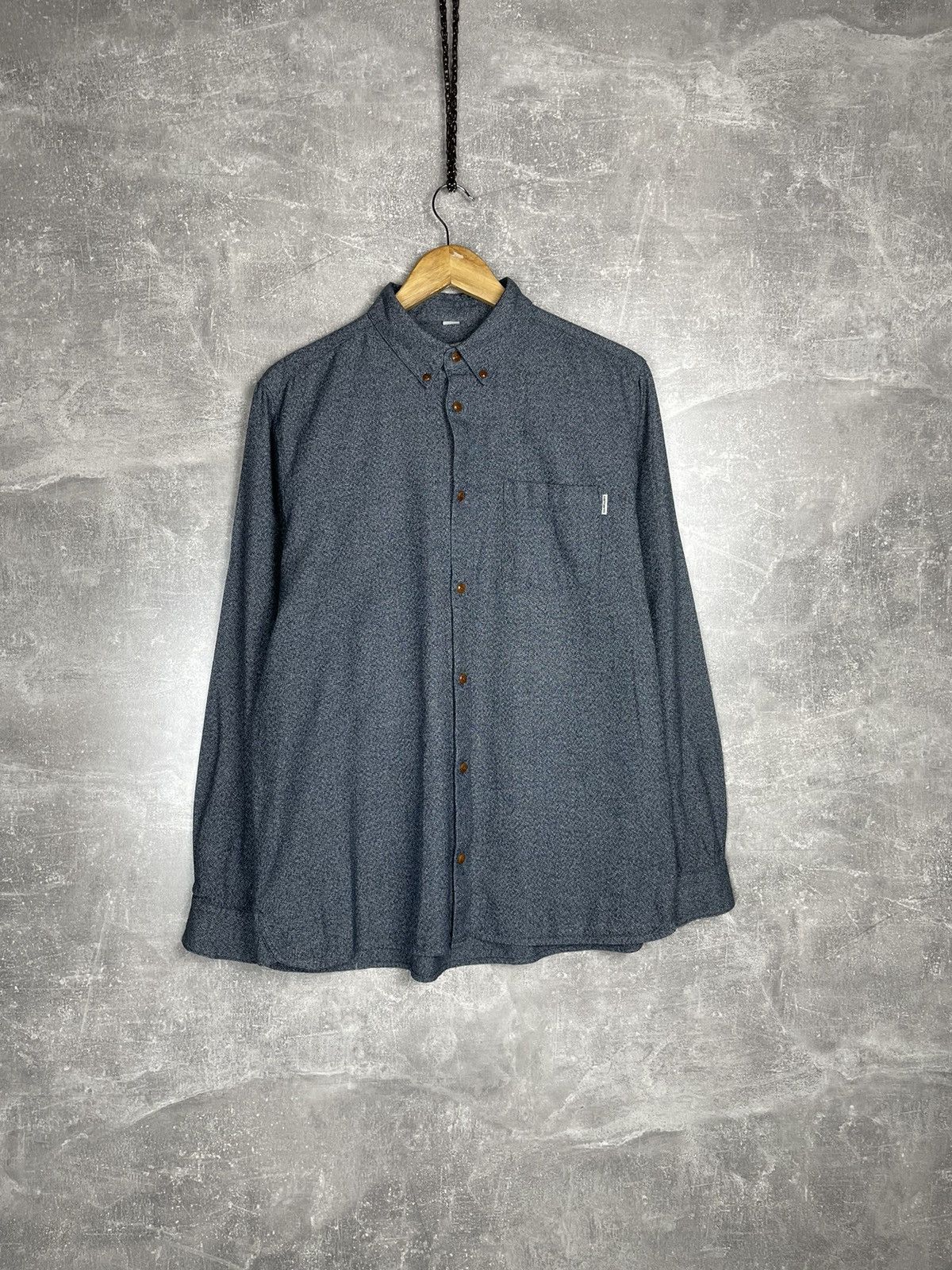 Carhartt × Carhartt Wip Carhartt Work in Progress Gray Flanell Shirt Size XL Size US XL / EU 56 / 4 - 1 Thumbnail