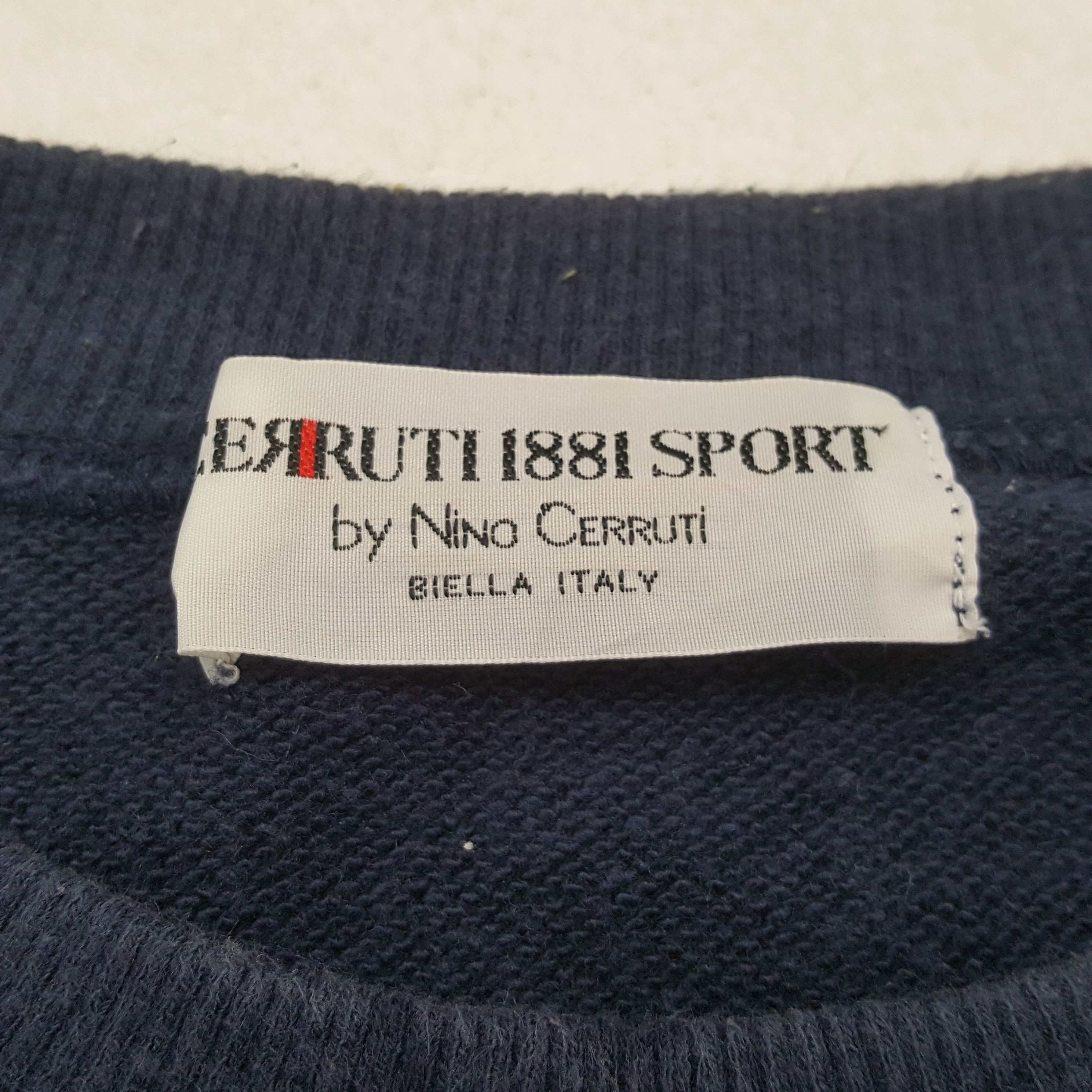 Cerruti 1881 × Vintage Vintage CERRUTI 1881 Sport Italian Brand Sweatshirt C290N6 Size US M / EU 48-50 / 2 - 4 Thumbnail