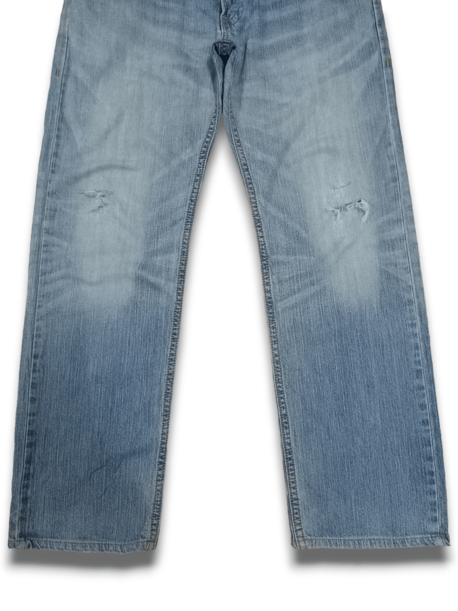 Edwin Exclusive Vintage Edwin Japan Distressed Baggy Jeans 36x32 Size US 36 / EU 52 - 6 Thumbnail
