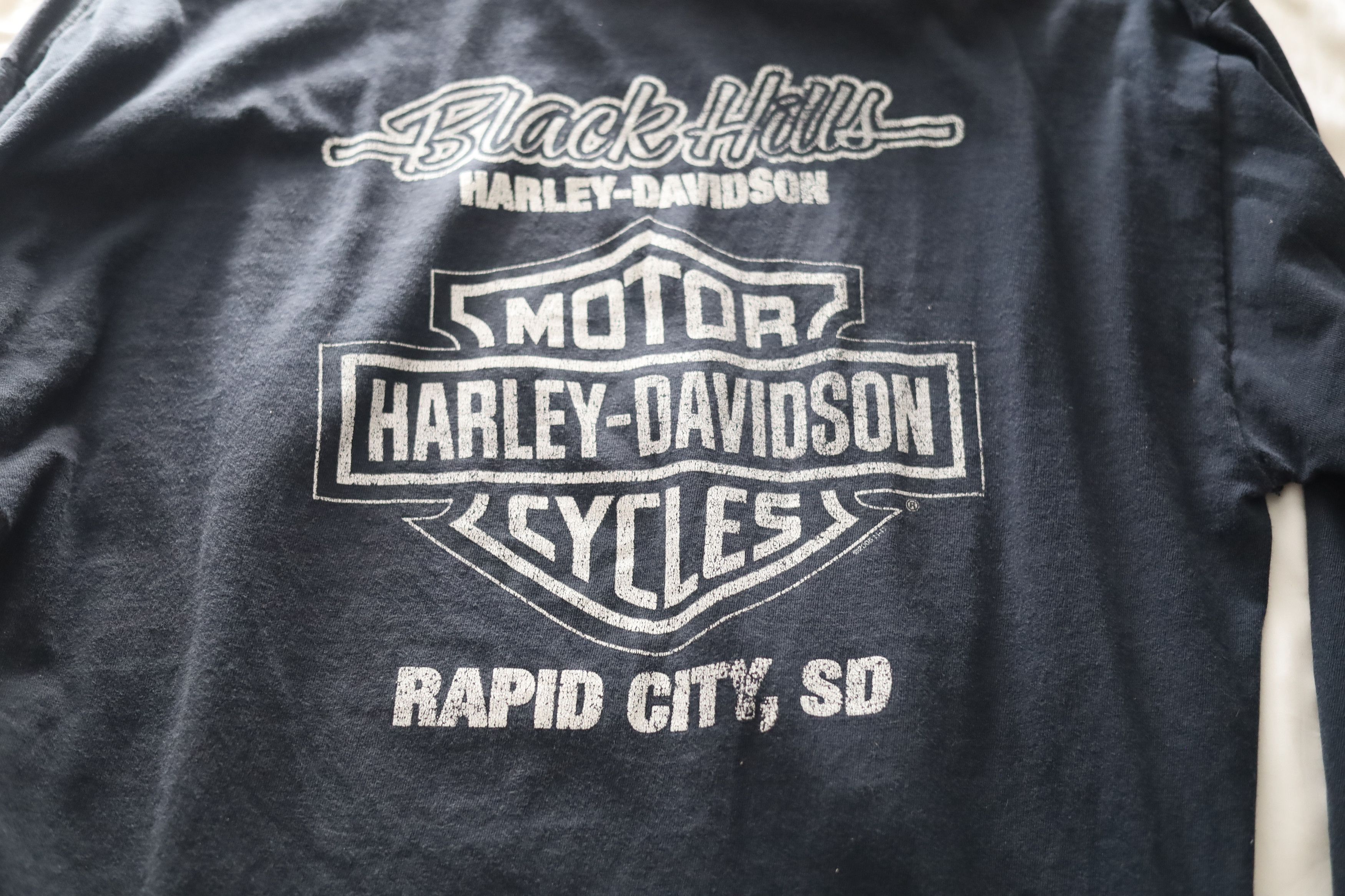 Harley Davidson Harley Davidson Flames, long sleeve t-shirt (black) Size US L / EU 52-54 / 3 - 4 Thumbnail