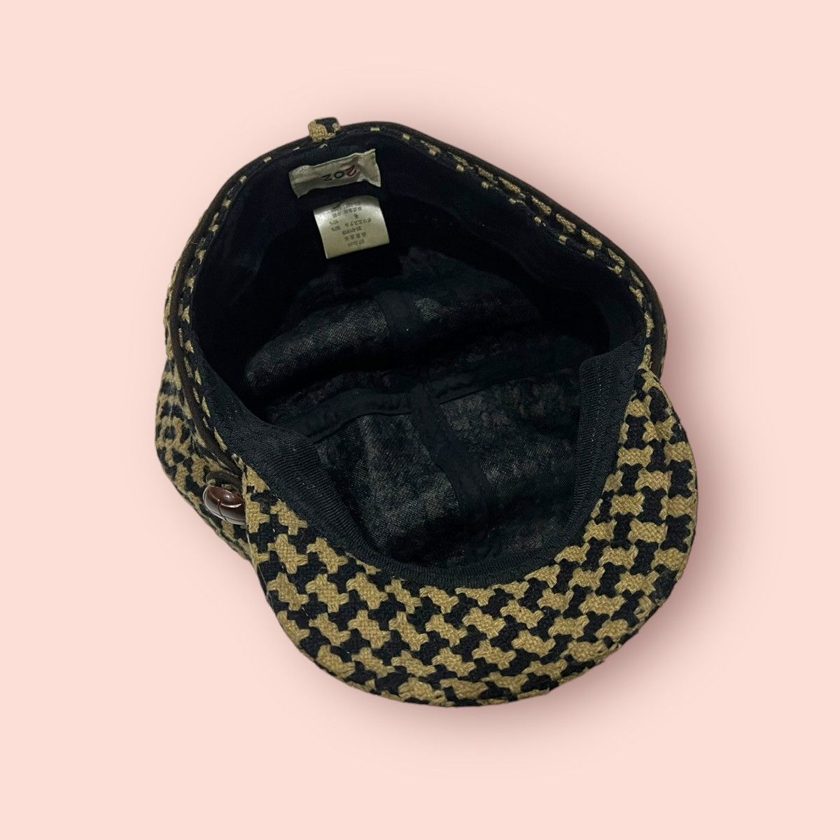 Japanese Brand × Vintage VINTAGE 2OZ DOGBONE WOVEN GATSBY BAKER BOY NEWSBOY HAT Size ONE SIZE - 22 Thumbnail