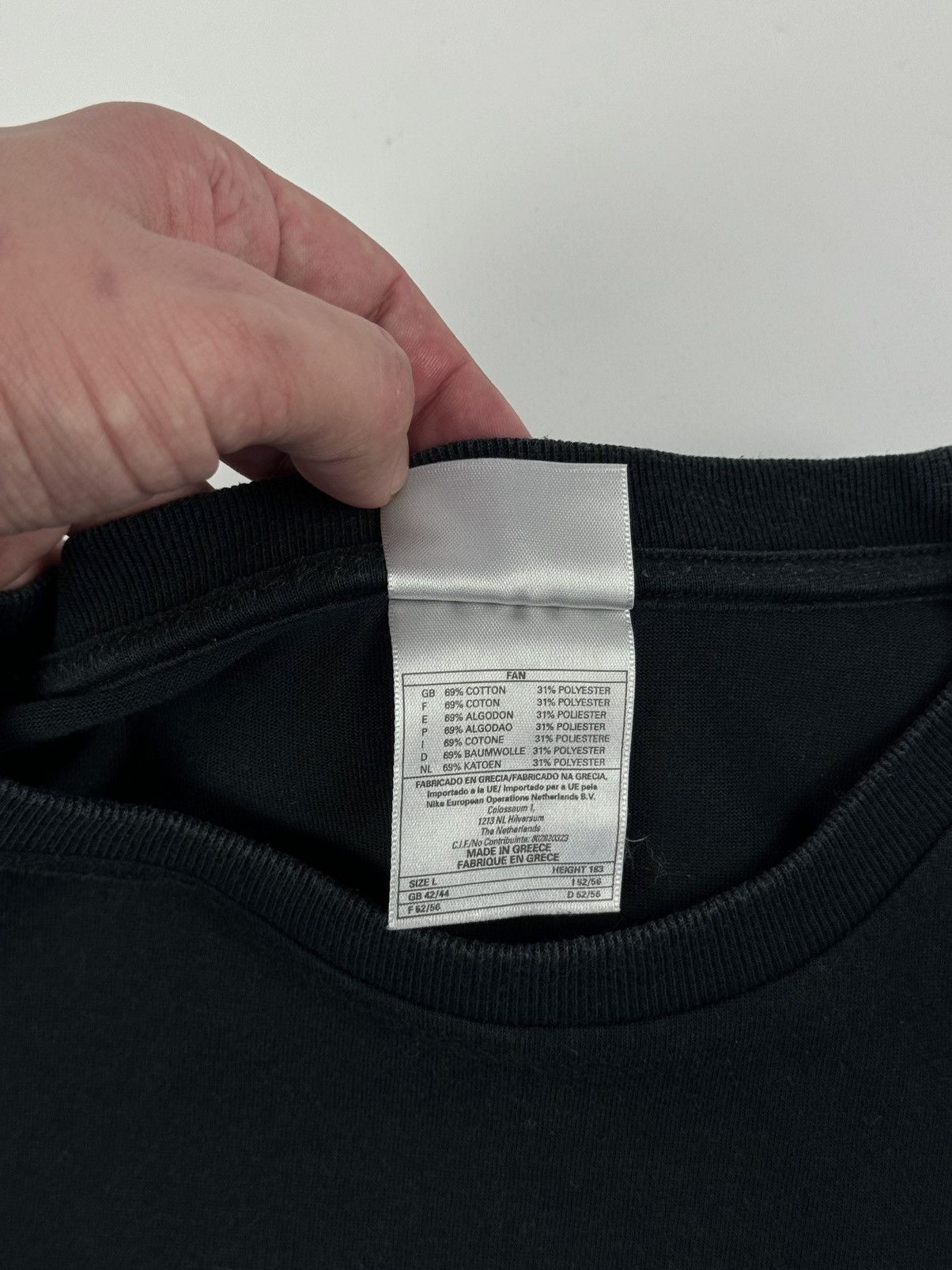Nike NIKE Mercurial Dri-Fit Vintage Black Short Sleeve T Shirt Size US L / EU 52-54 / 3 - 12 Thumbnail