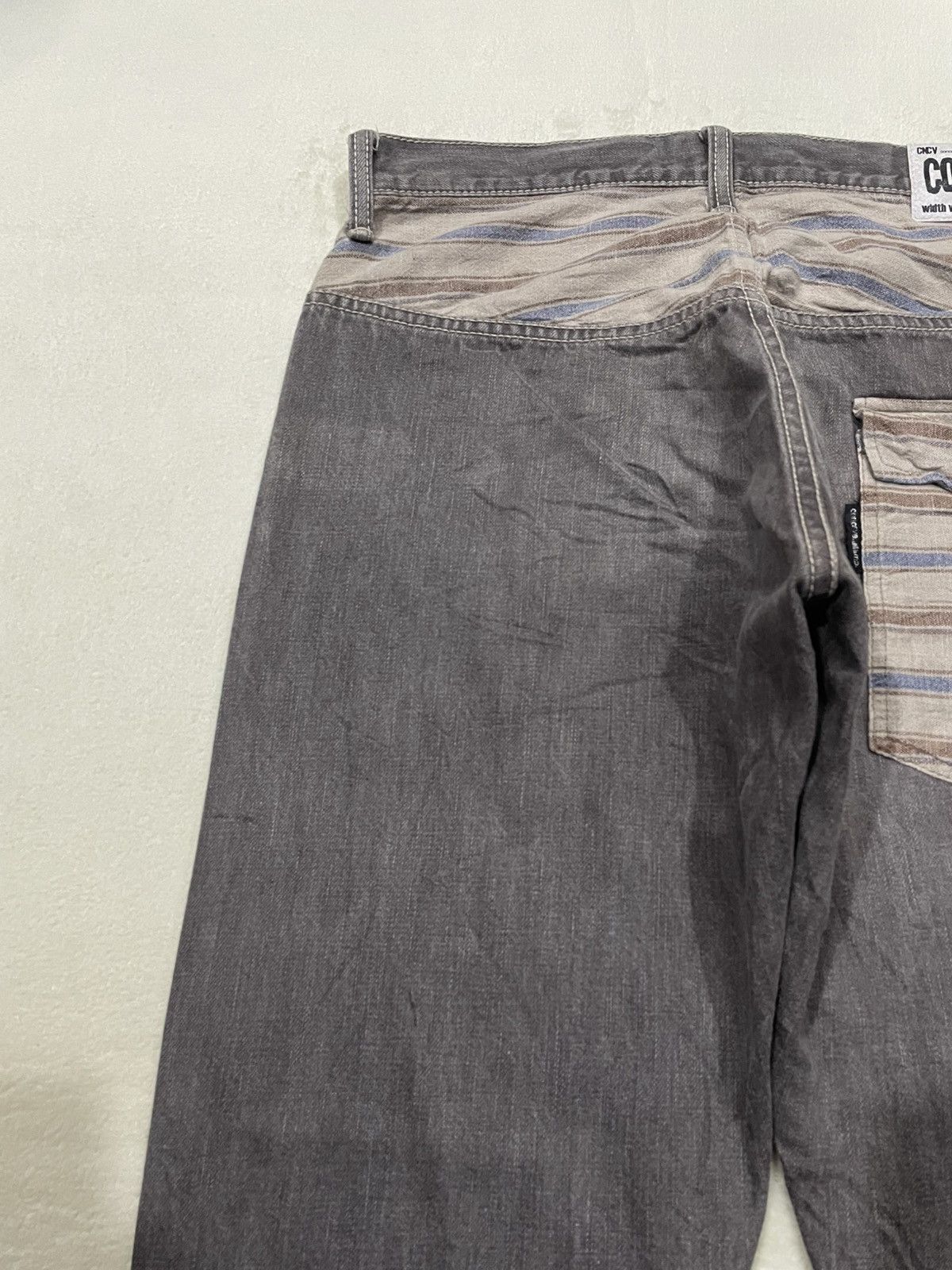Japanese Brand Vintage Concave japanese Branh Faded Denim Keans Size US 31 - 13 Thumbnail