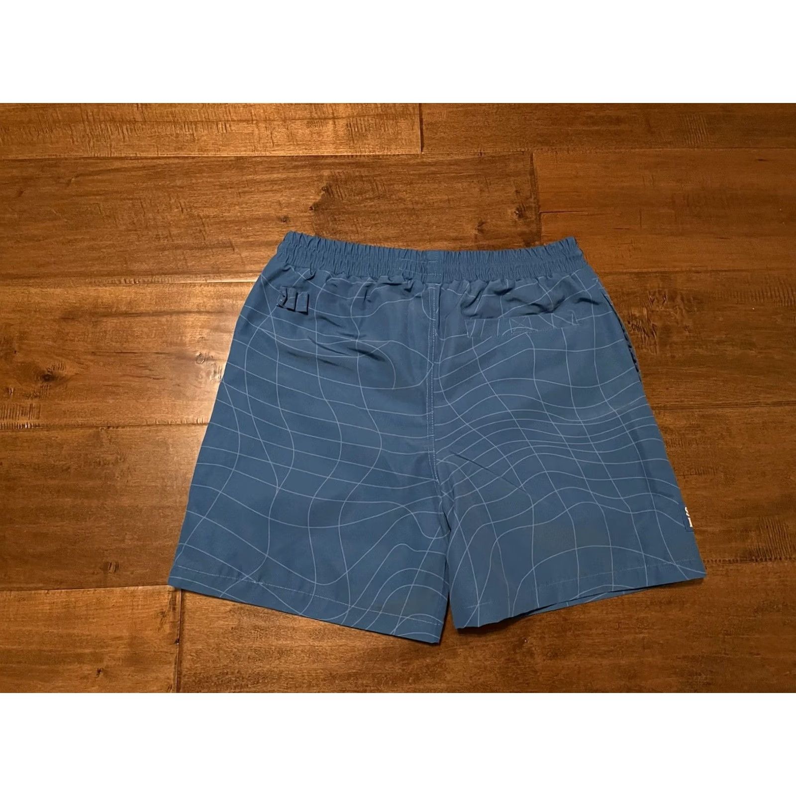 Vintage Staple Pigeon x NrG Blue Polyester Athletic Track Shorts - Men's Large Size US 33 - 4 Thumbnail