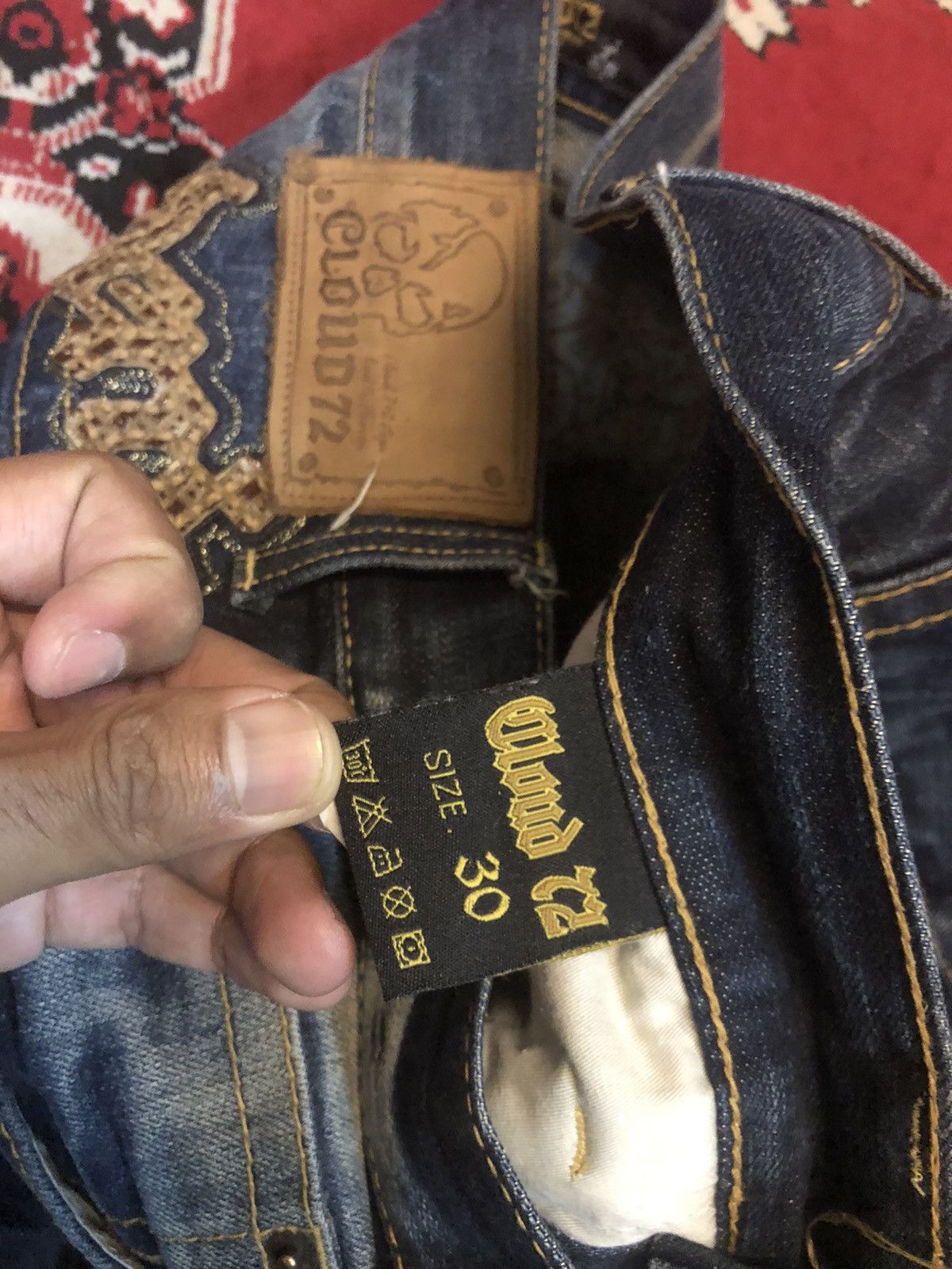 Japanese Brand Japan brand cloud 72 jeans punk syle Size US 31 - 8 Thumbnail