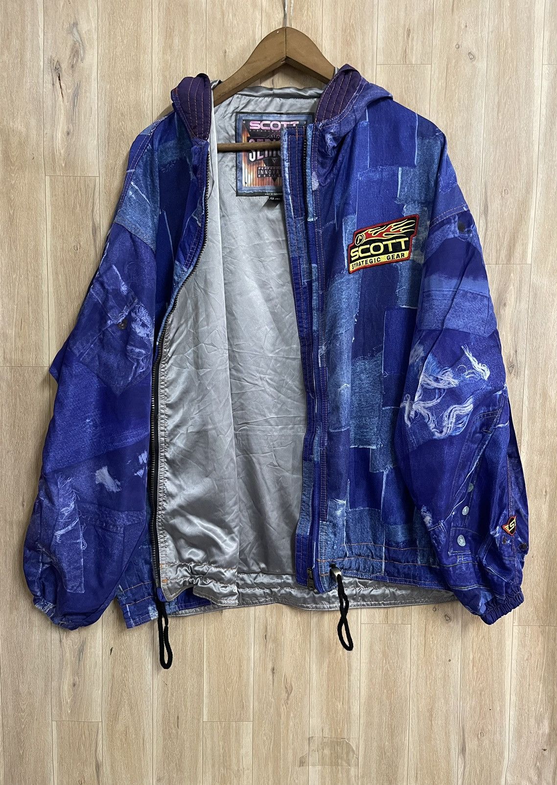 Vintage Vintage 80 Ski Jacket Scott by Goldwin L x Levis AOP Winter Size US L / EU 52-54 / 3 - 7 Thumbnail