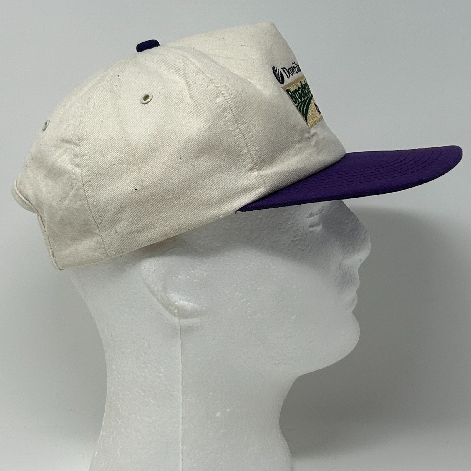 Vintage Vintage 90s DowElanco Broadstrike Hat Baseball Cap White Size ONE SIZE - 8 Thumbnail